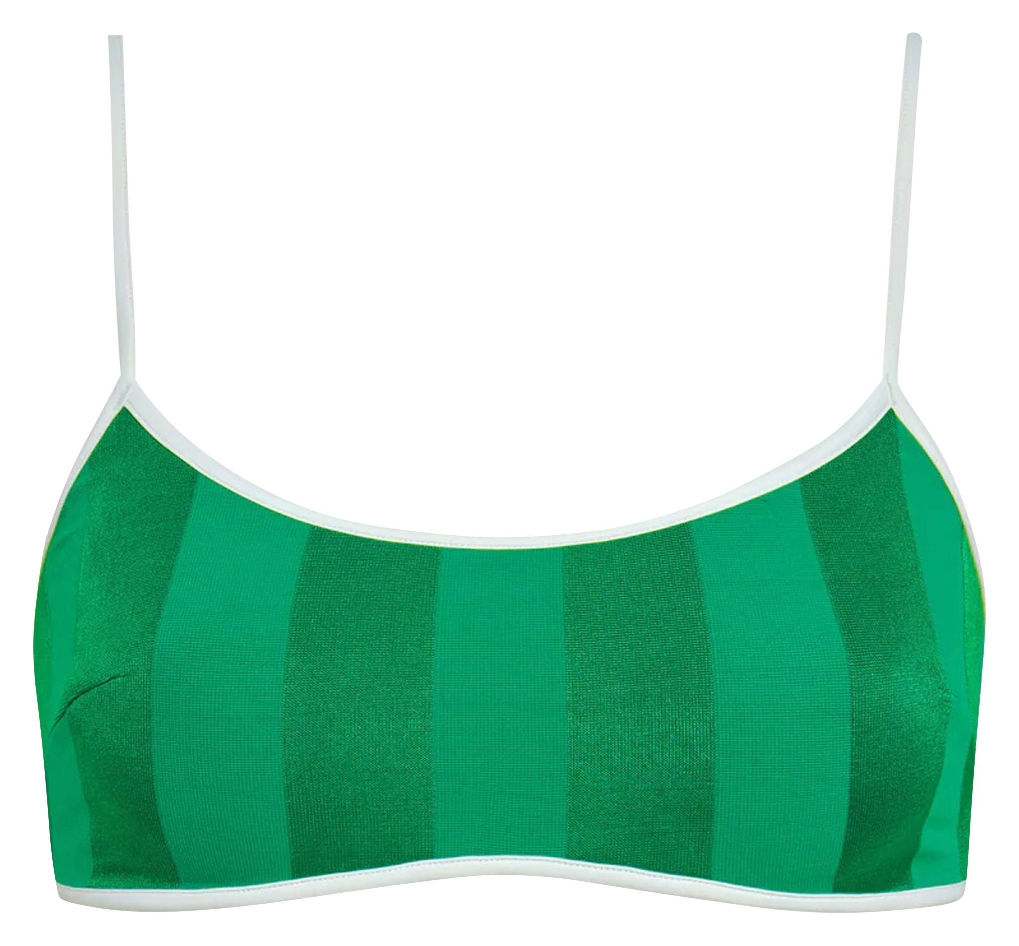 Haut de maille rayé ALBERTINE Vert