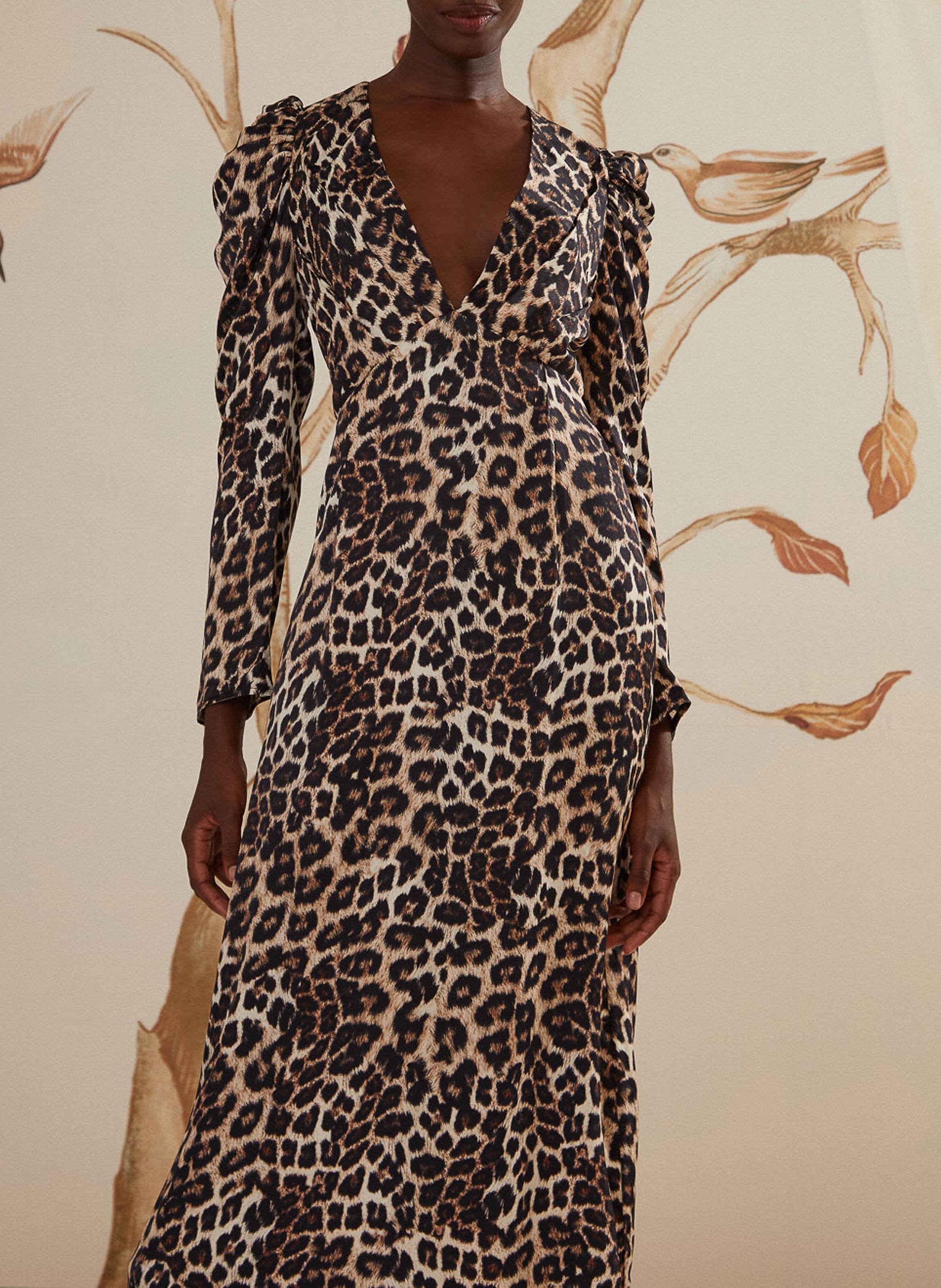 Divine leather bag FARM RIO Brown