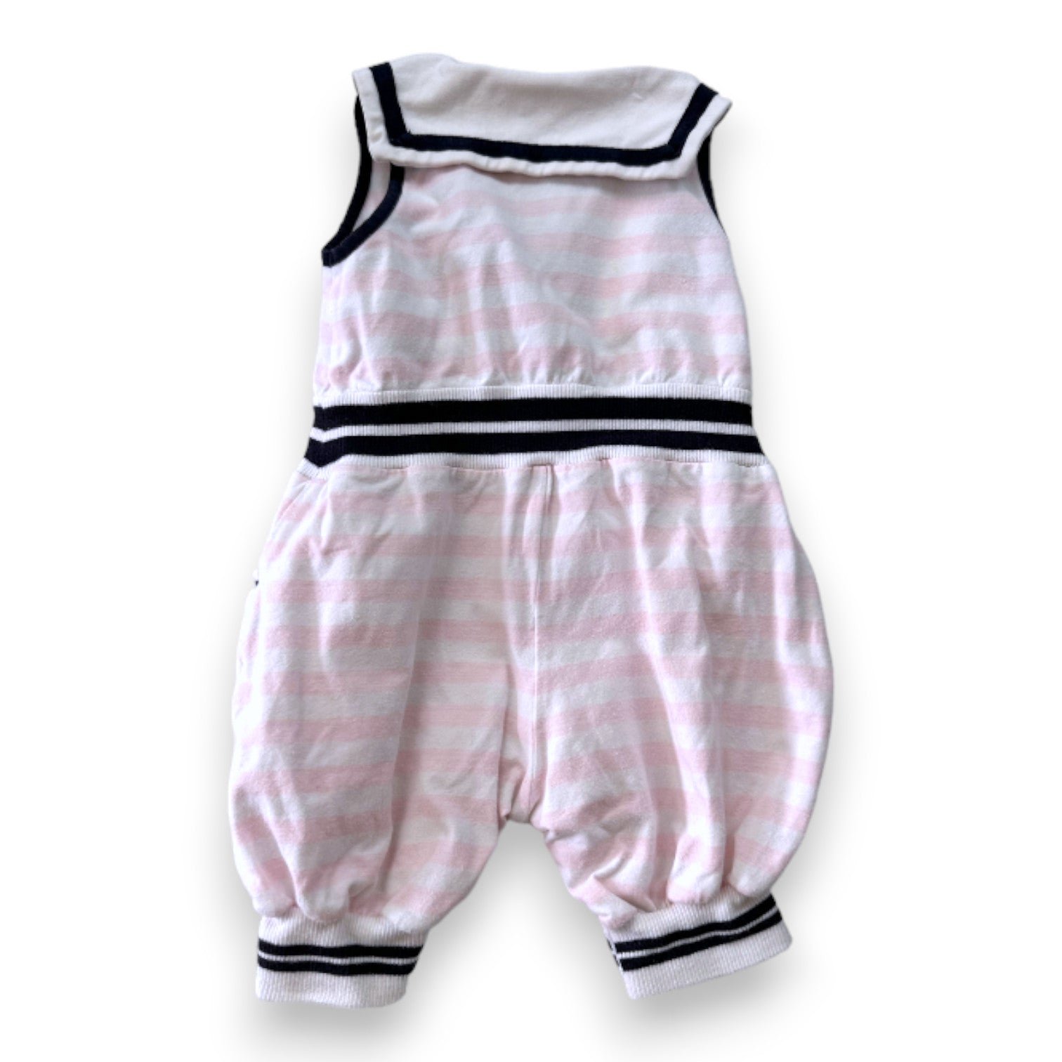 Pink baby romper - 9 months MONNALISA - Seconde main Pink