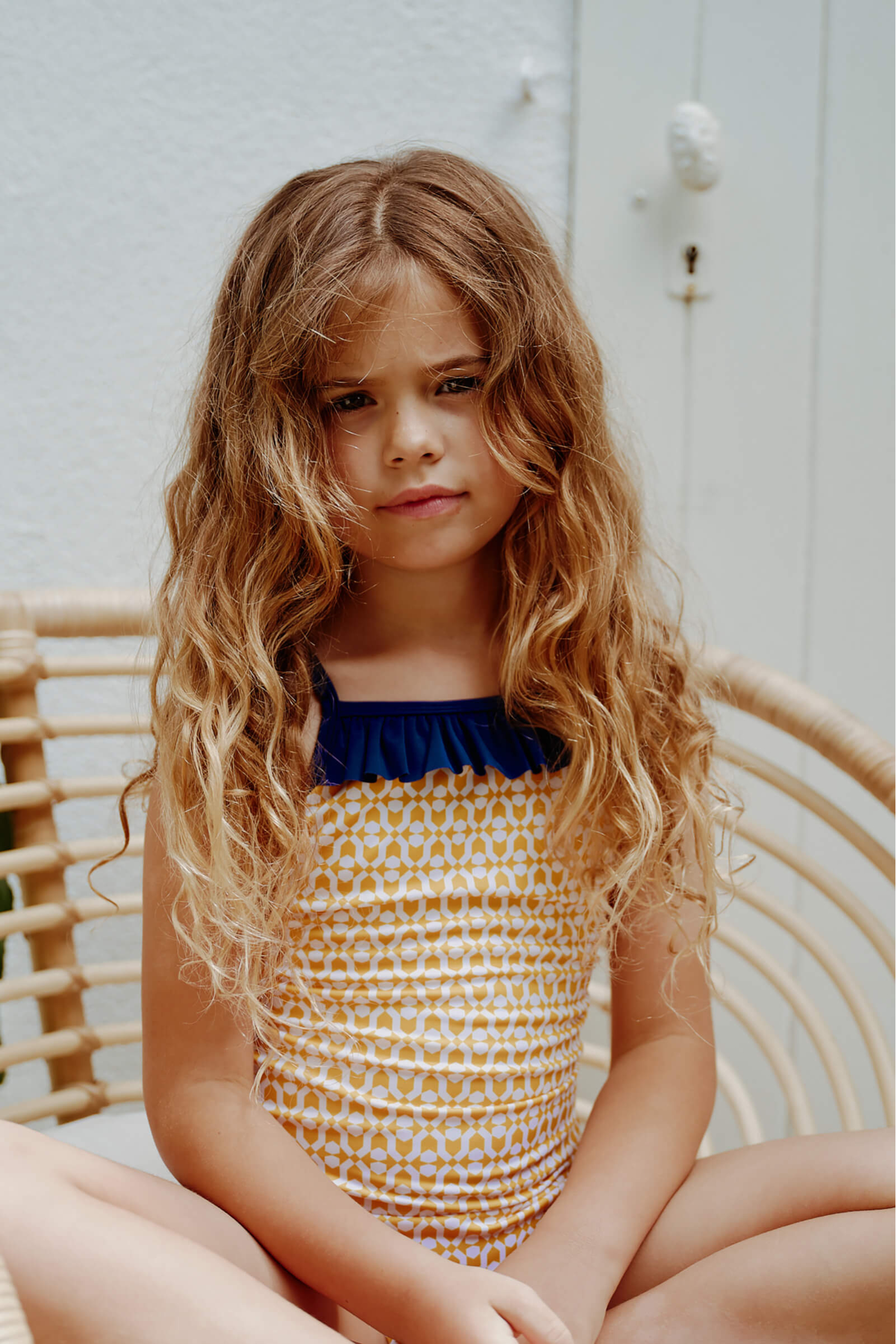 One-piece swimsuit - Izamal GILI'S Yellow