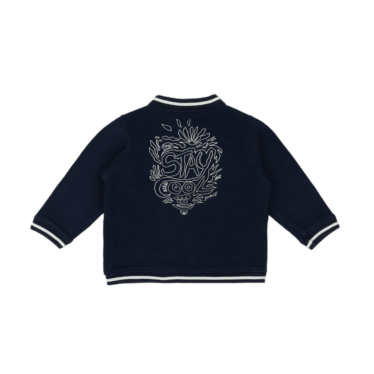 Blue Kids Bomber Jacket - 3 years BONPOINT - Seconde Main Blue