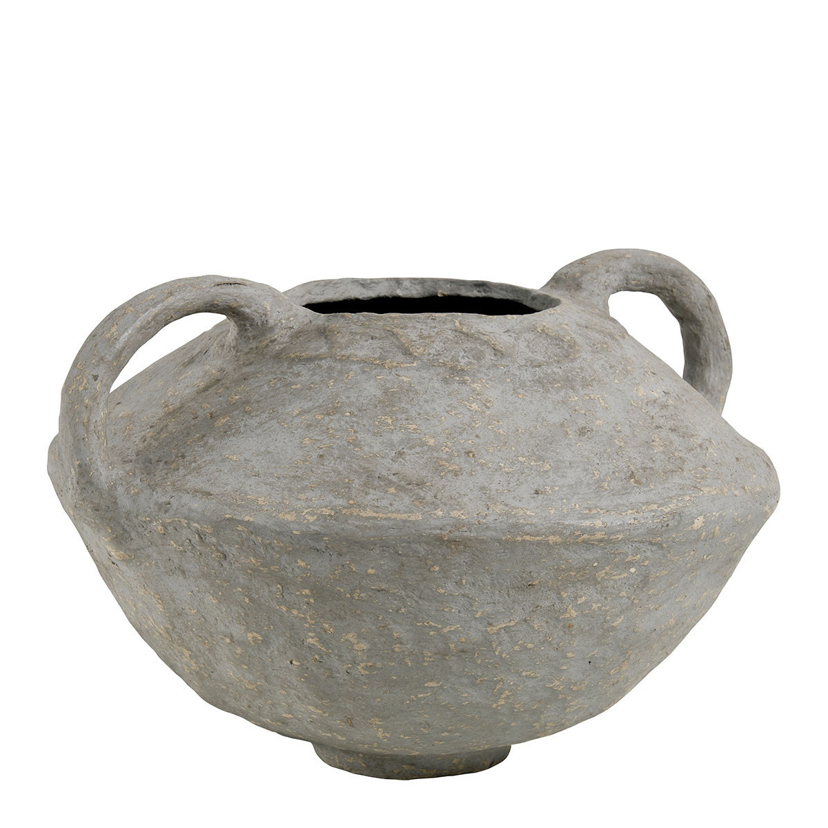 Coupe décorative avec anses BLANC D'IVOIRE Gris