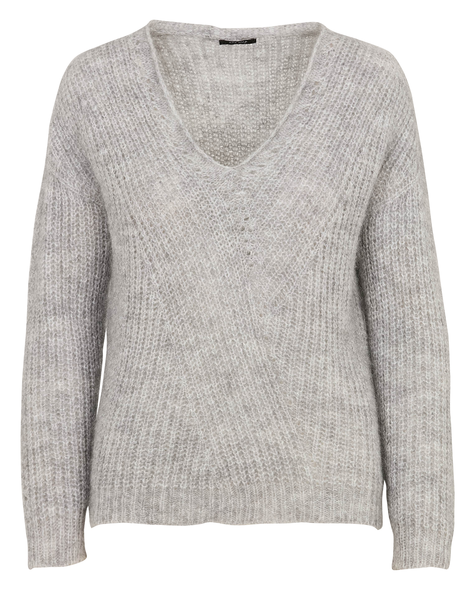 Trui met coltrui ONE STEP Grijs