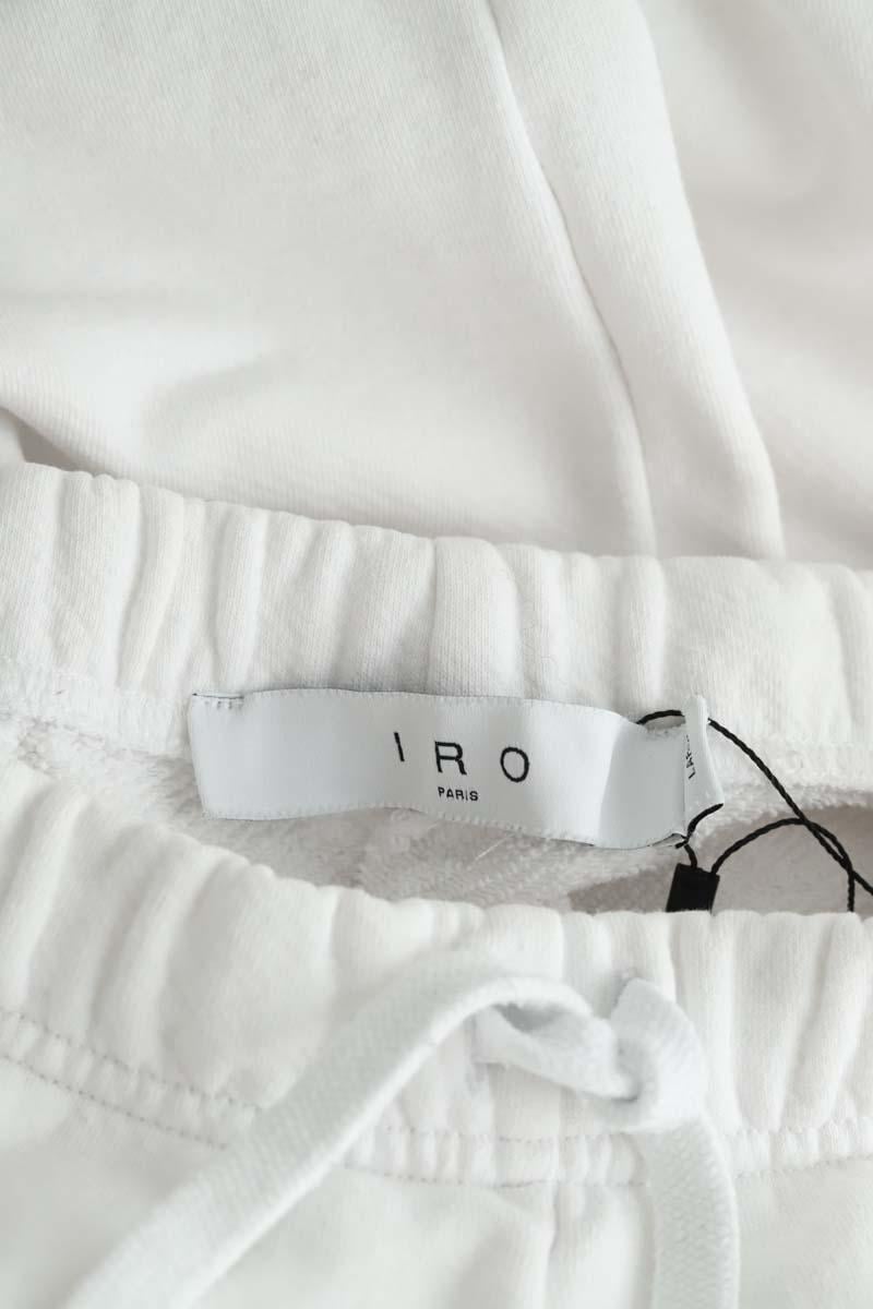 Cotton sports pants IRO - Seconde Main White