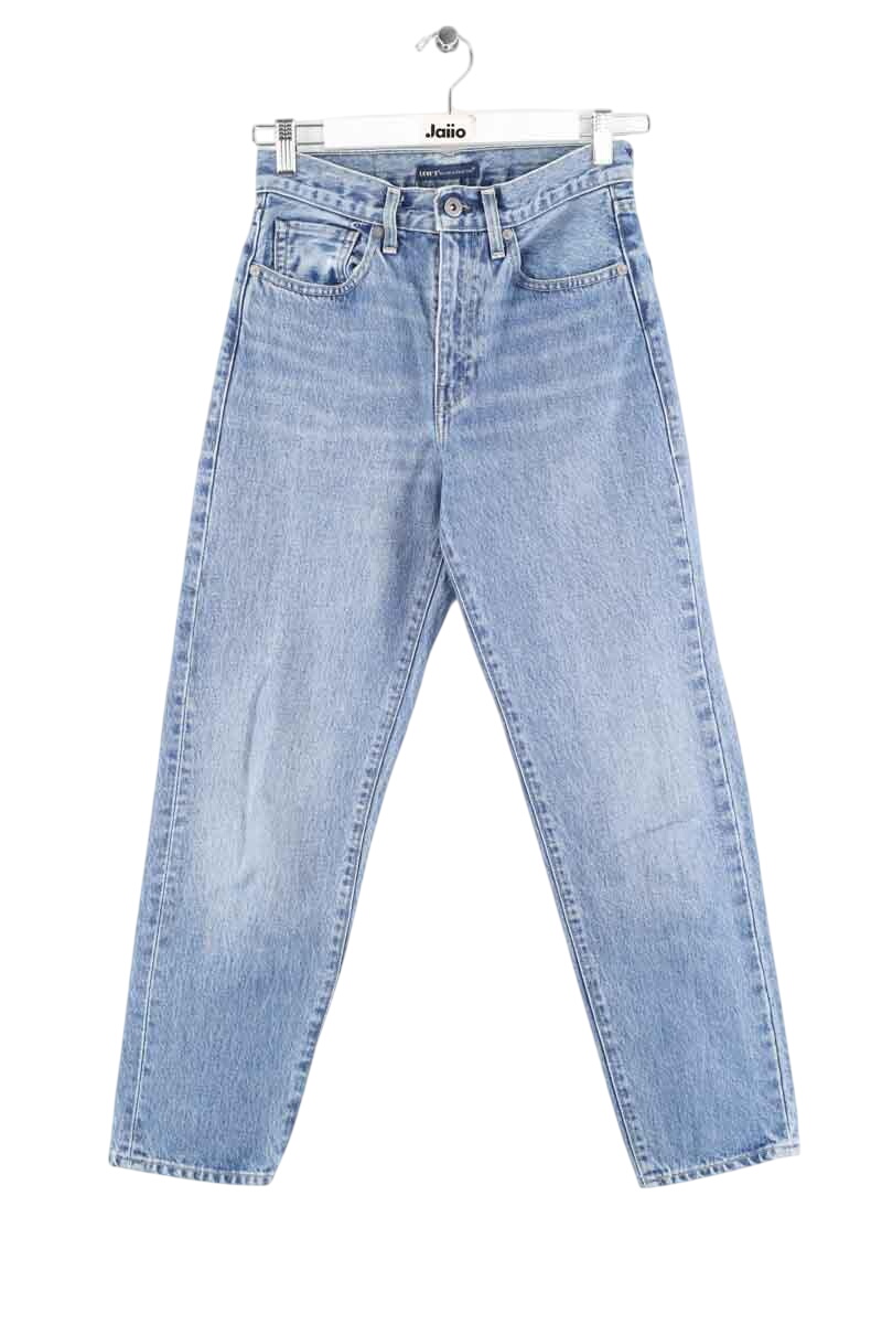 Cotton straight jeans LEVI'S - Seconde main Blue
