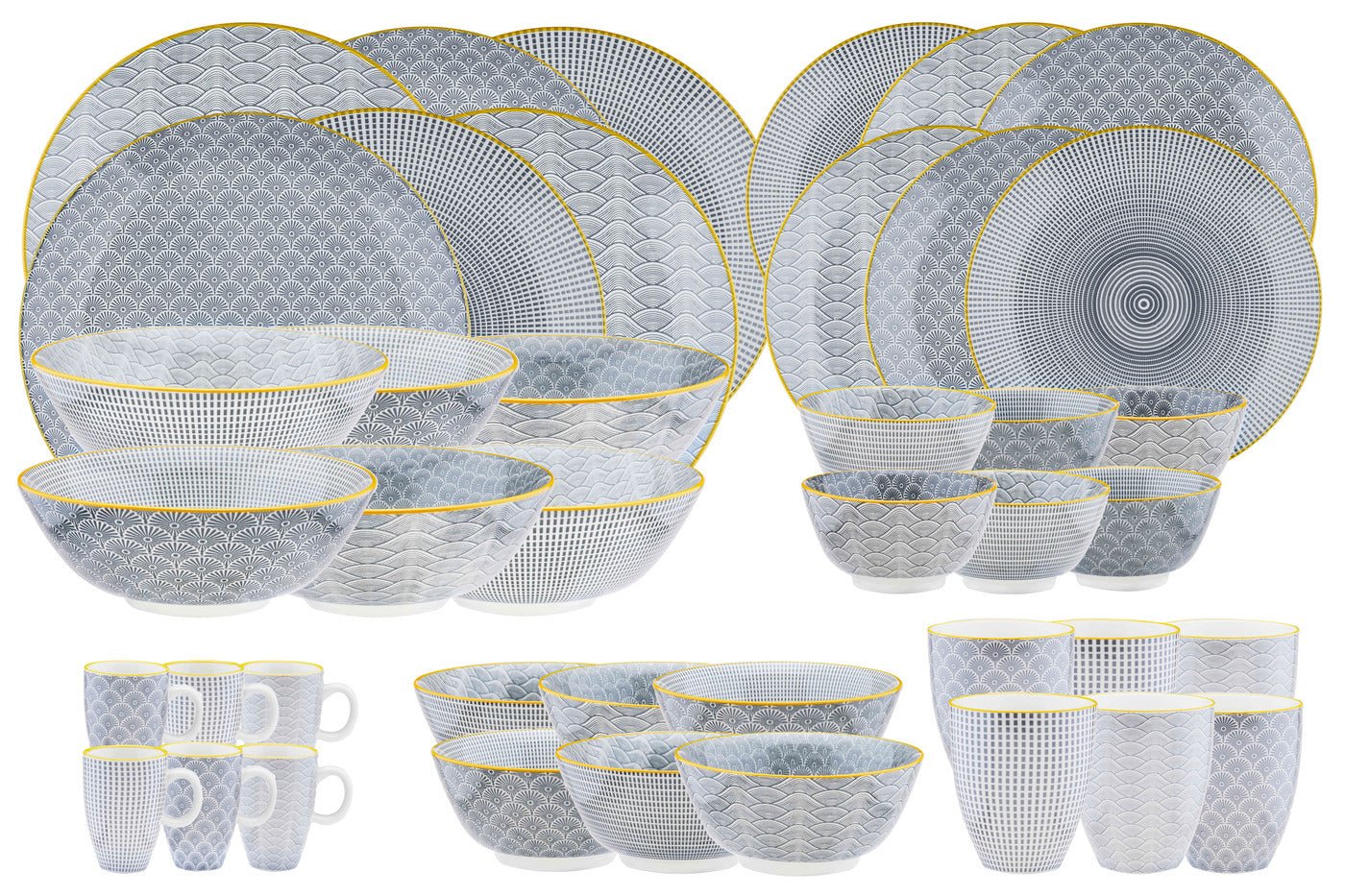 42-Piece Full Dinner Service BJORN