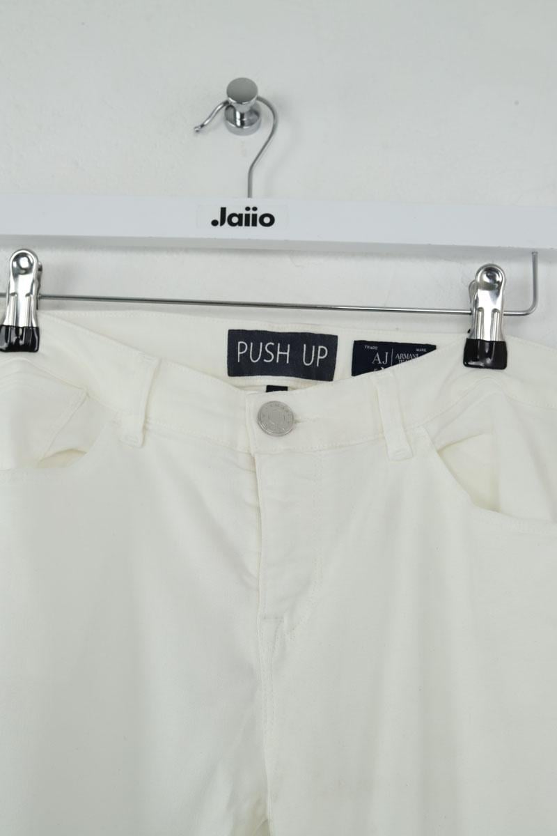 White straight-leg pants ARMANI - SECONDE MAIN White