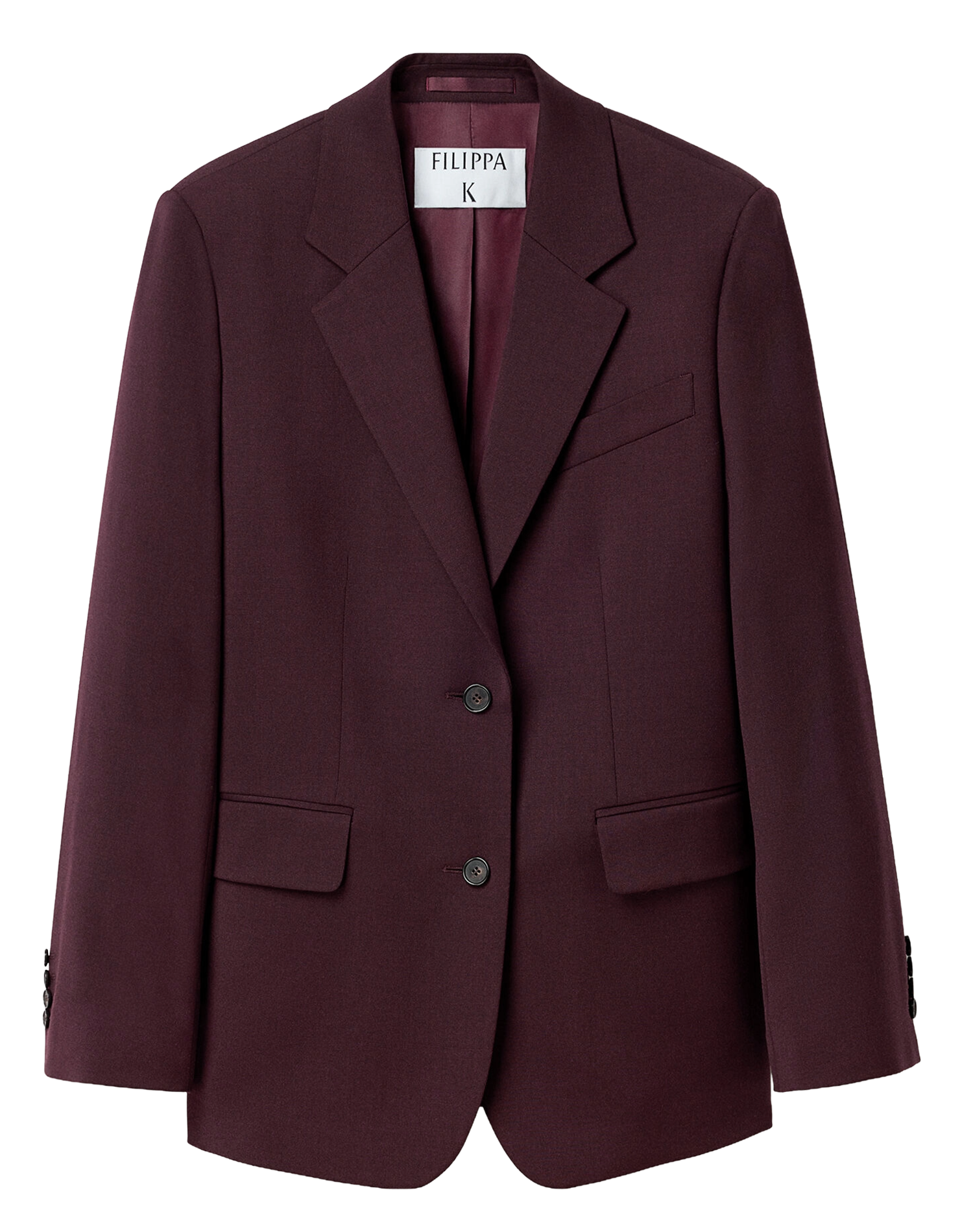 Blazer | wolblend FILIPPA K Rood