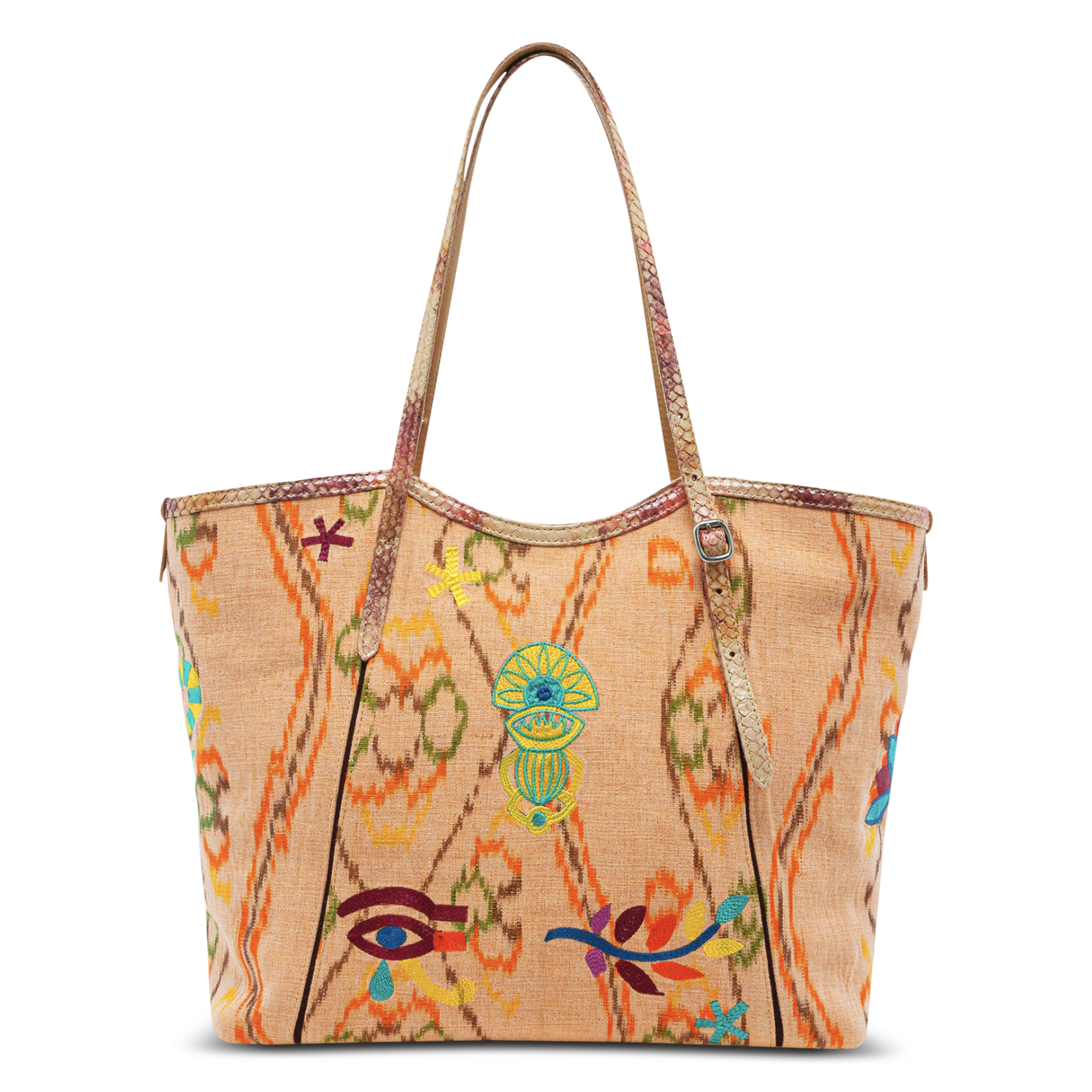 Sac cabas imprimé CLARIS VIROT Multicolore