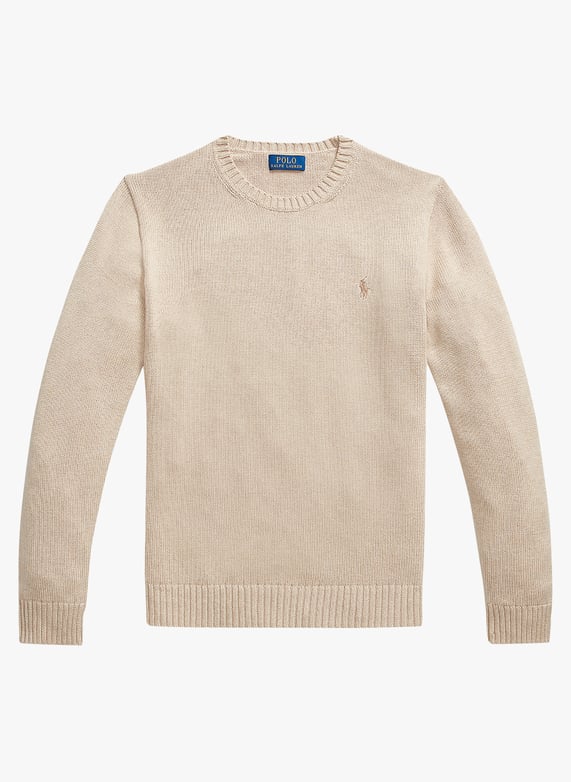 Ralph Block Colour block cotton sweater Brown Polo ralph lauren - Men | Place des ...