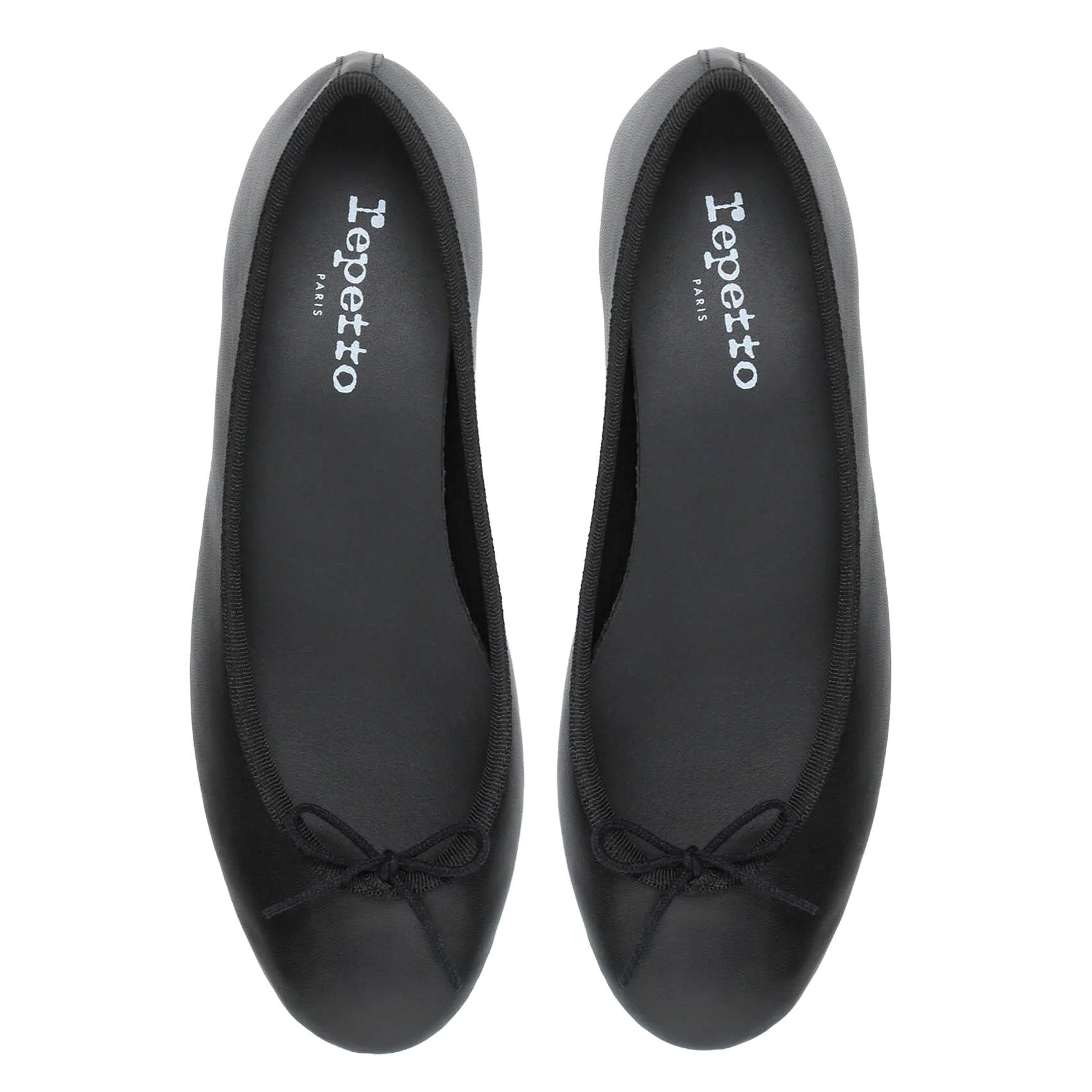 Ballerines en cuir REPETTO Noir