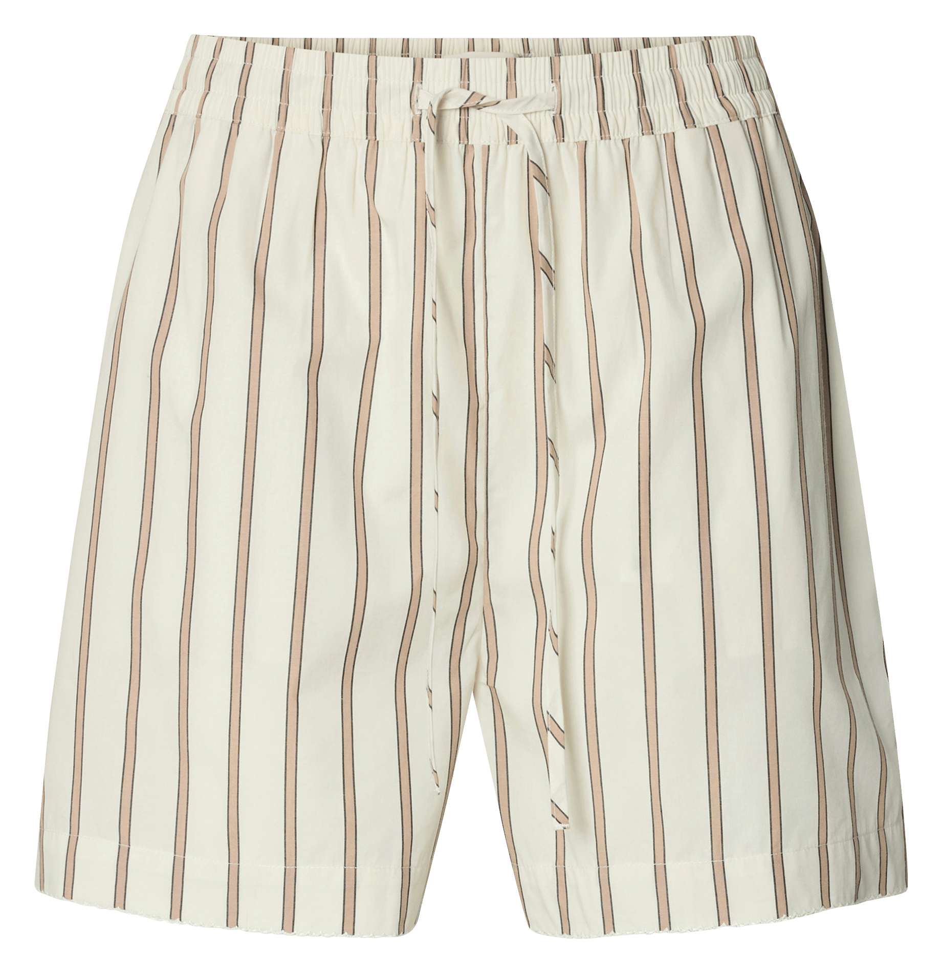 Short taille haute à rayures SELECTED Gris