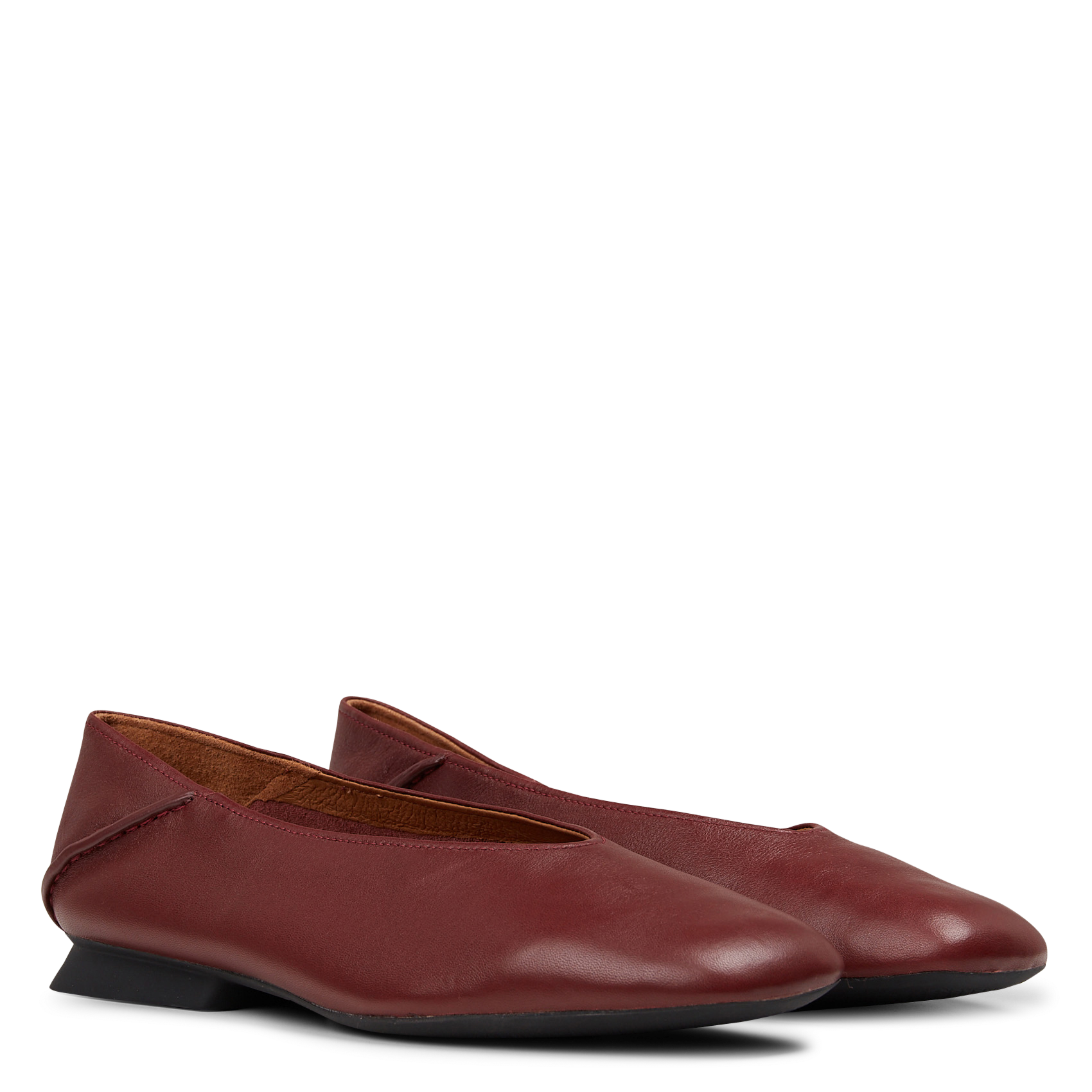 Ballerines en cuir CAMPER Violet