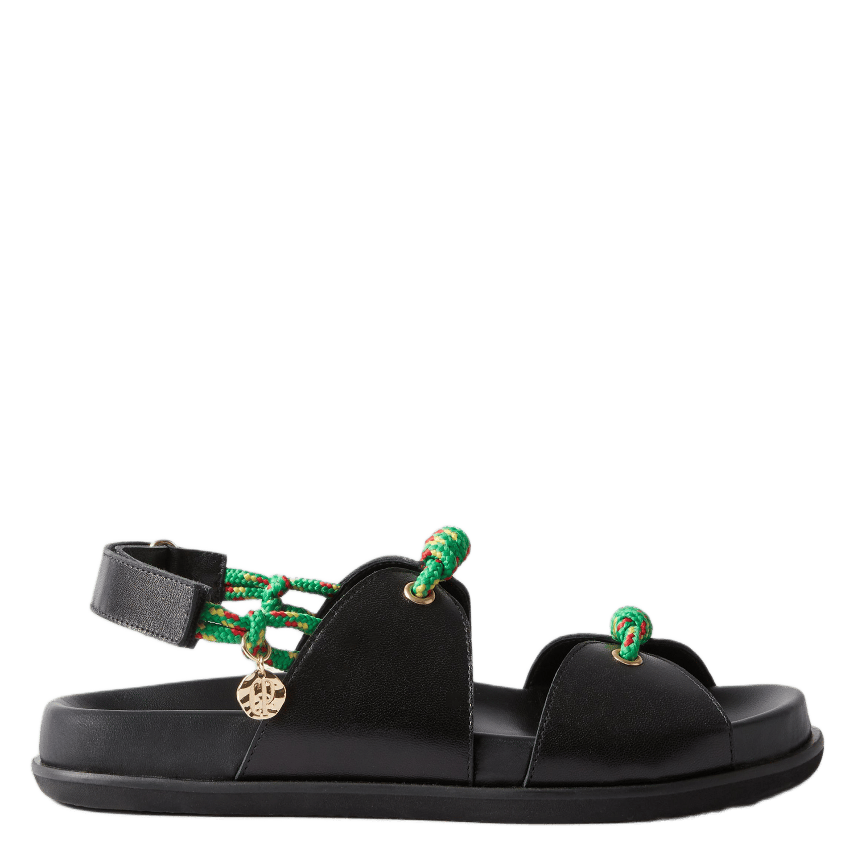 Leren sandalen CLAUDIE PIERLOT Zwart