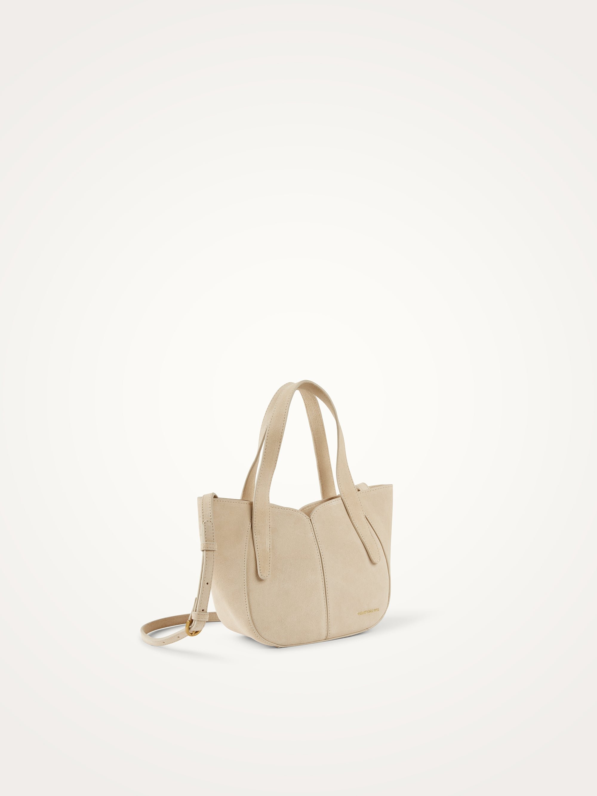 Handbag with handles and shoulder strap VANESSA WU Beige