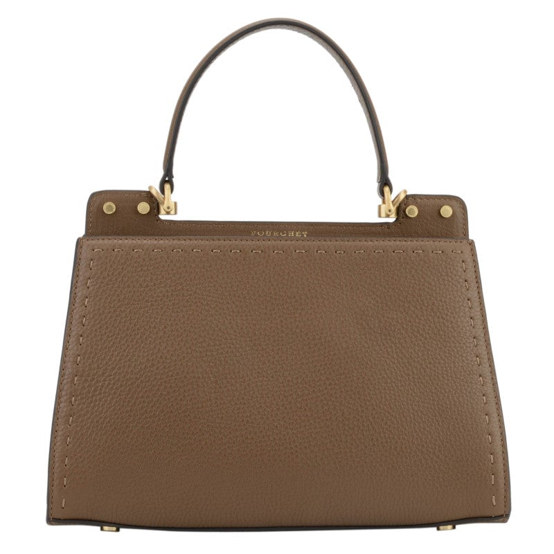 Handbag in calfskin Brown