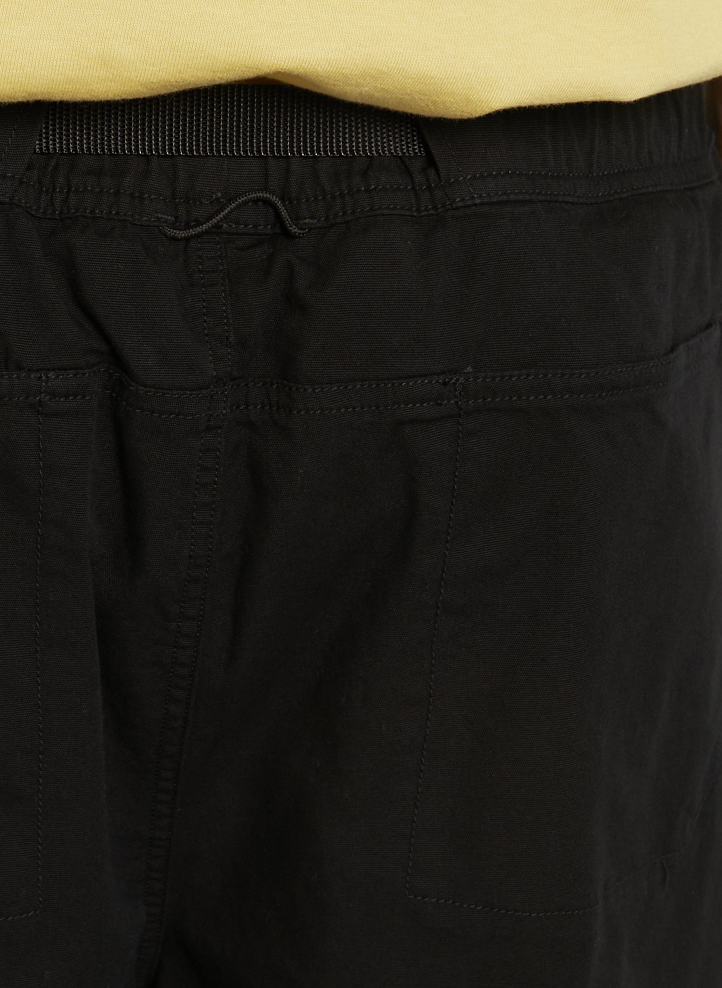 Short droit en coton mélangé THE NORTH FACE Noir