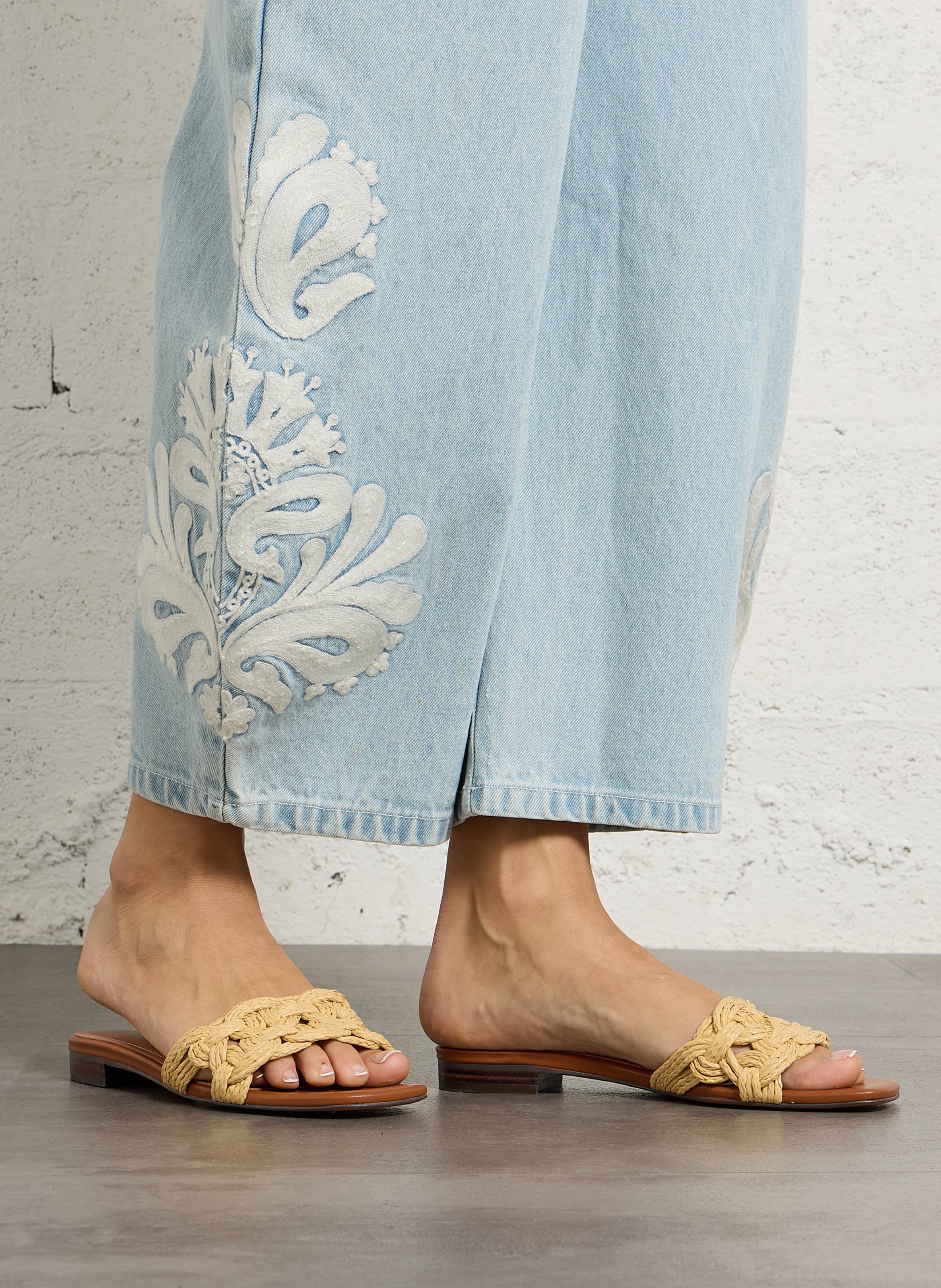 Arizona - Flache Sandalen BIBI LOU Beige