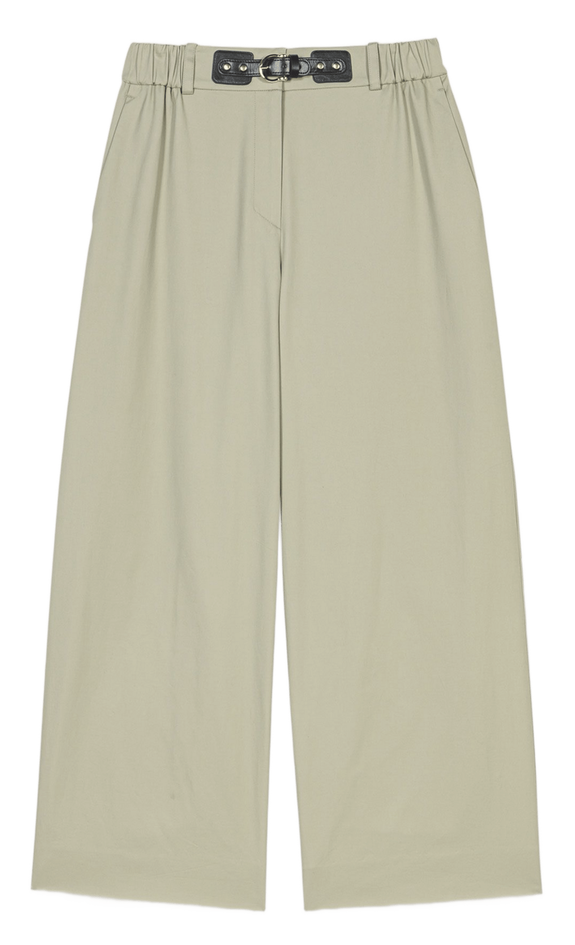 Wijde jeans MAJE Kaki
