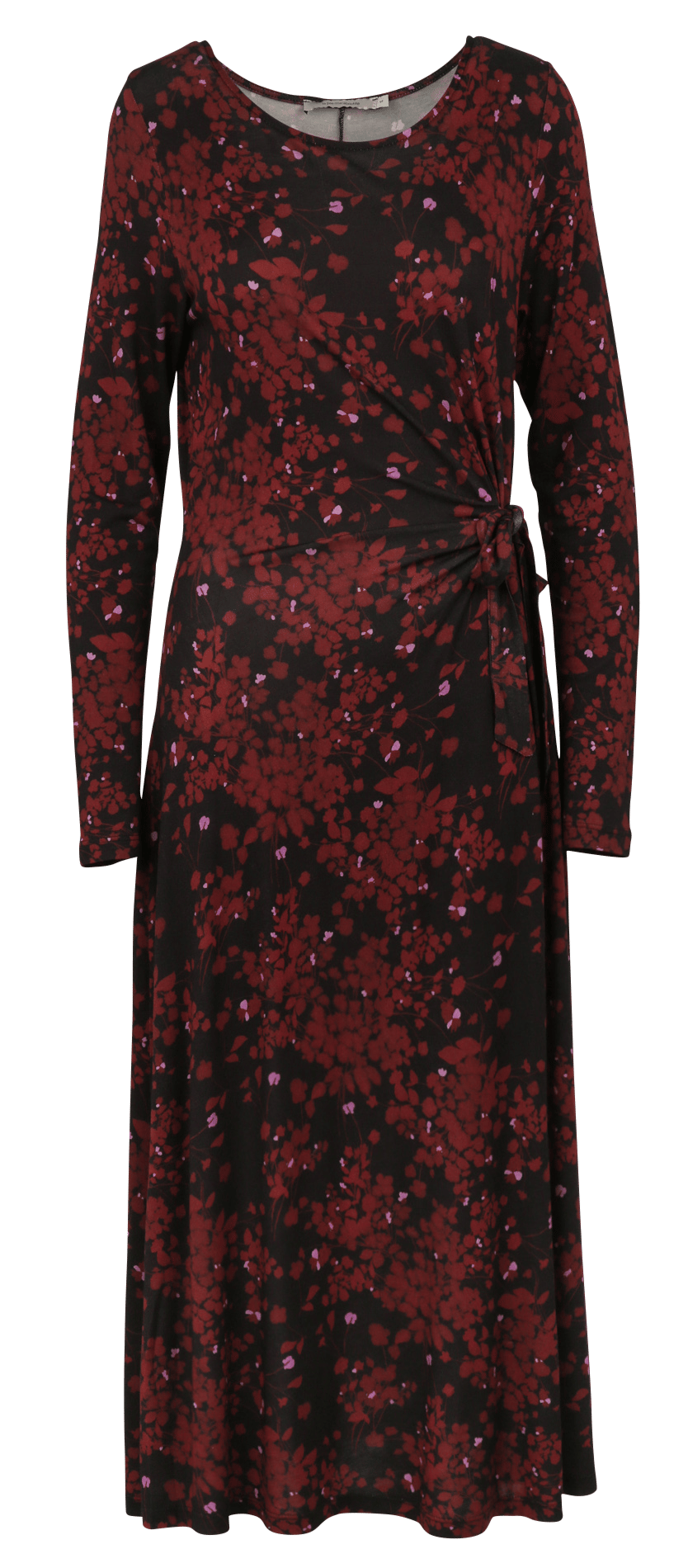 Robe longue col rond imprimé LA FEE MARABOUTEE