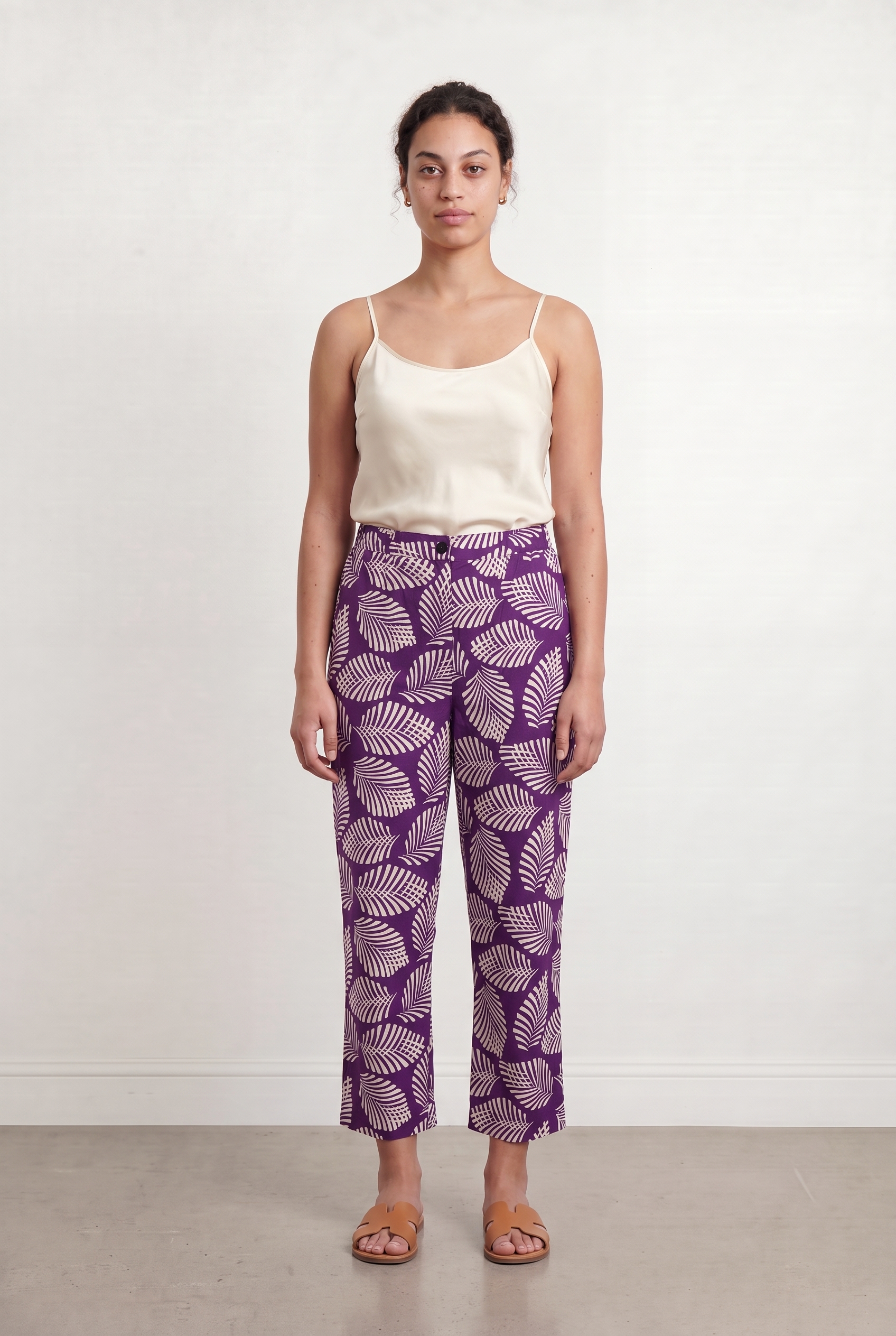 Pants CHLOE STORA - SECONDE MAIN Purple