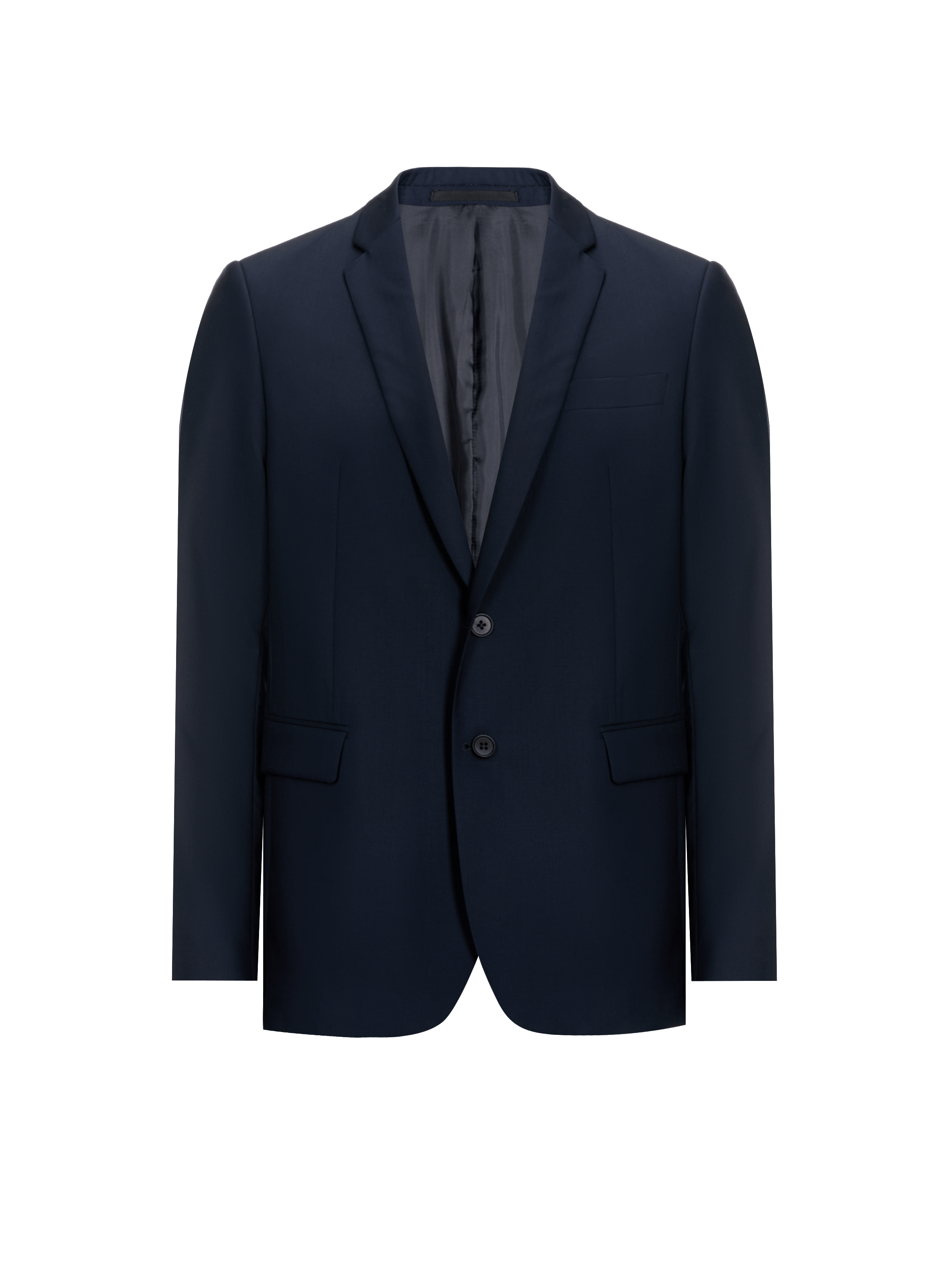 Wool caph blazer jacket SAISON 1865 Blue