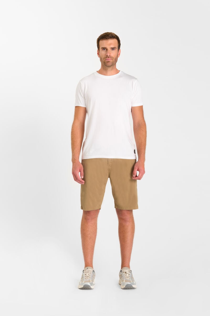 Zipped Bermudas LE TEMPS DES CERISES Beige