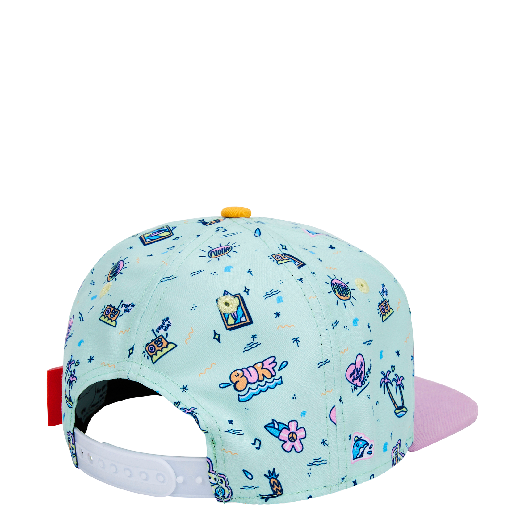 Bedruckte Kappe HELLO HOSSY Grun