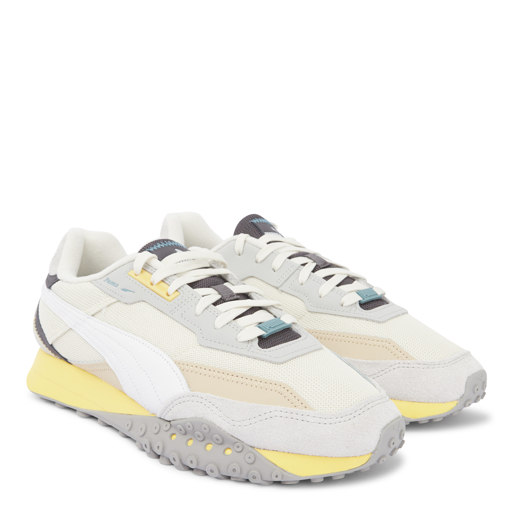 lage sneakers met vetersluiting PUMA Grijs