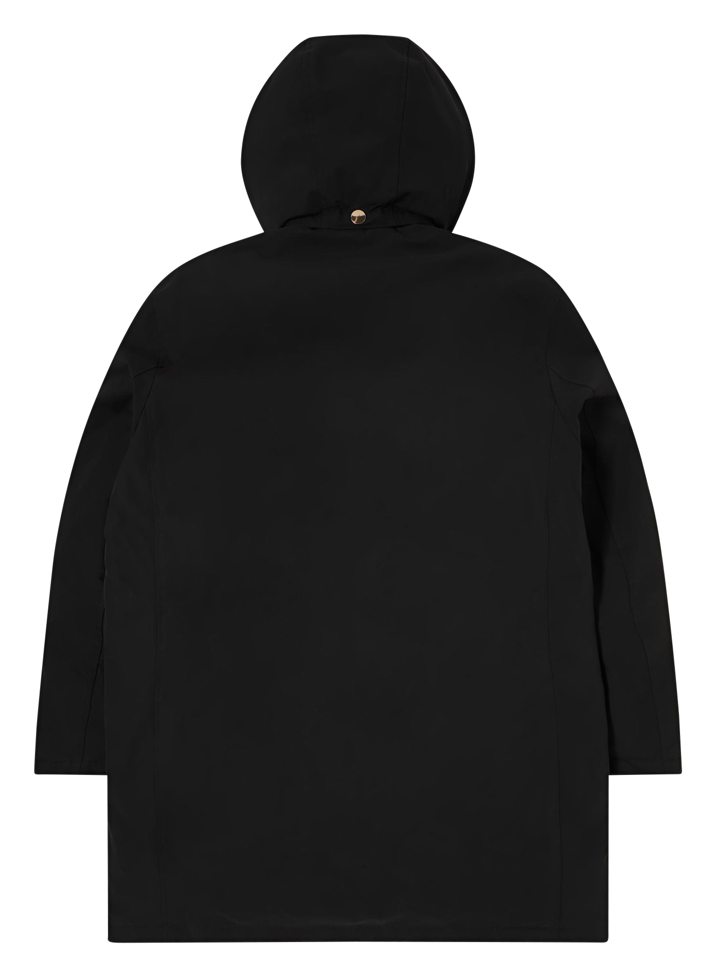 Veste col classique à capuche en coton mélangé  EDWIN Noir