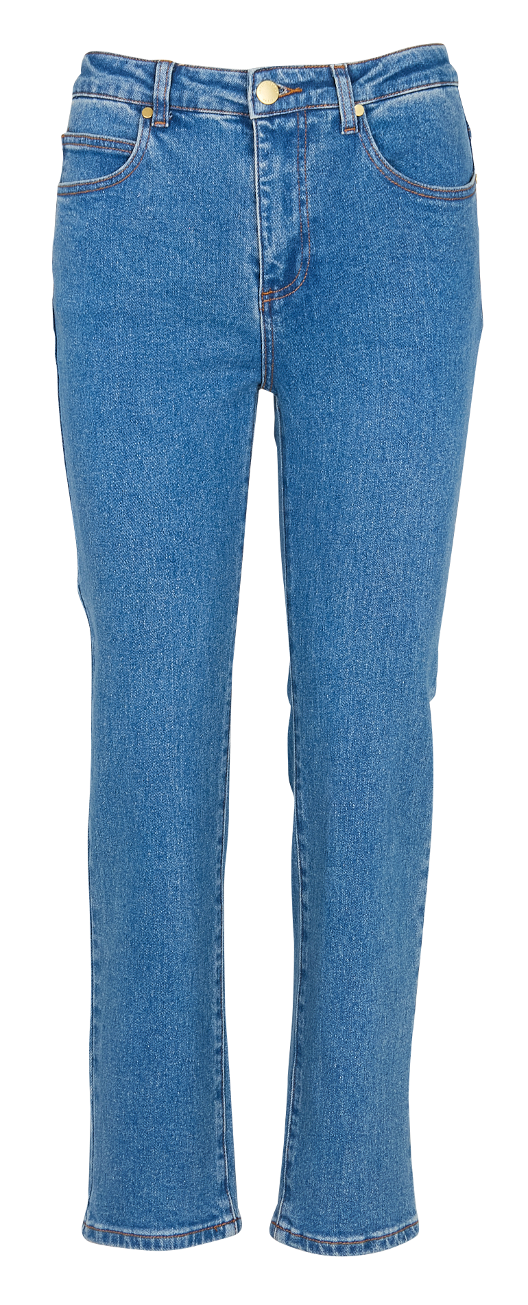 Jean droit en coton mélangé LA PETITE ETOILE Bleu