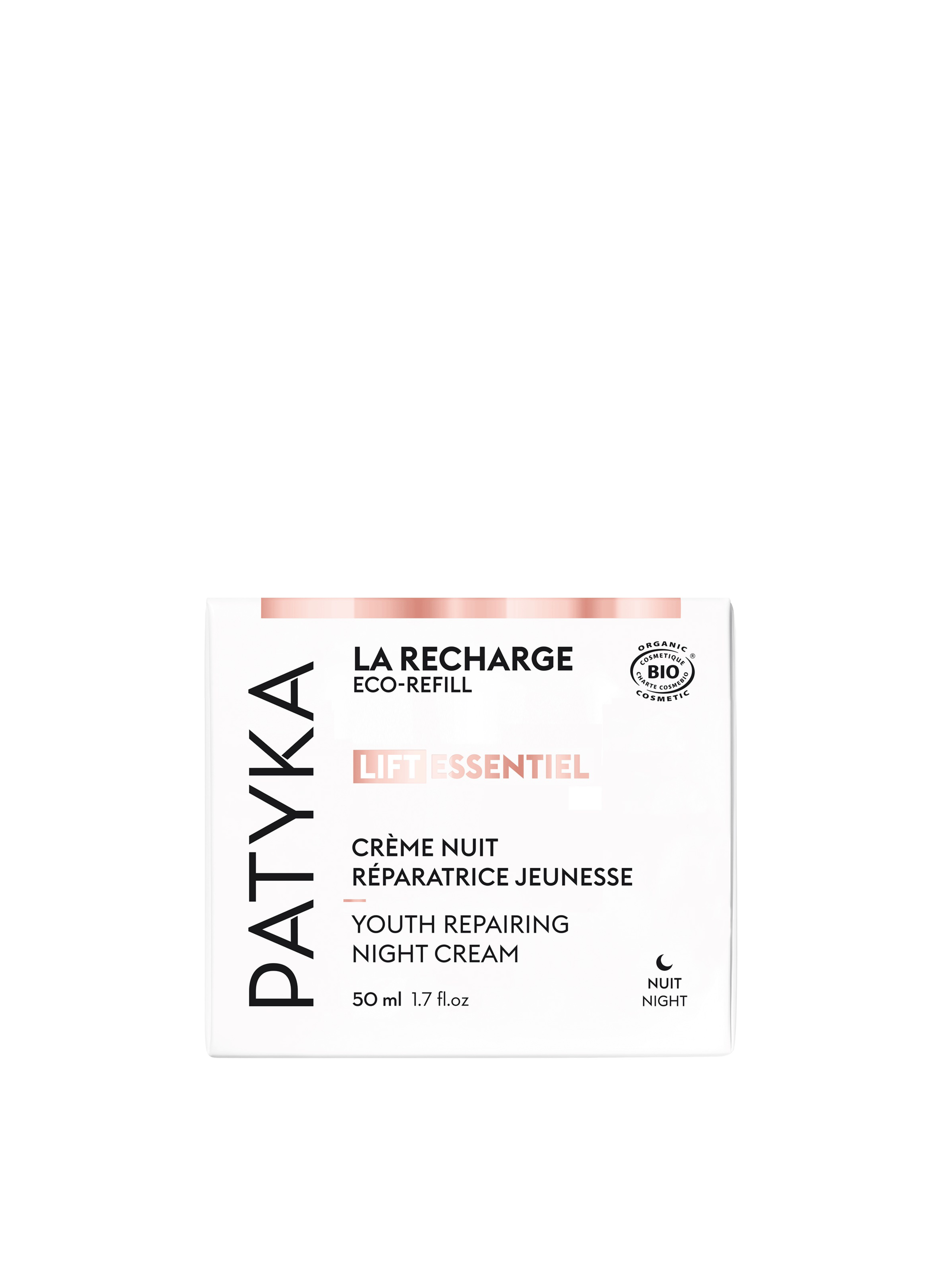 RECHARGE CRÈME NUIT REPARATRICE JEUNESSE PATYKA No color