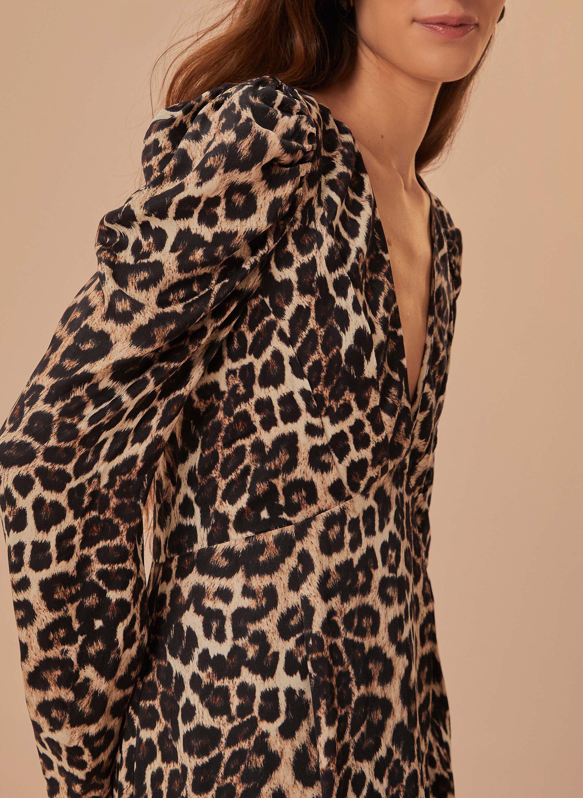 Divine leather bag FARM RIO Brown