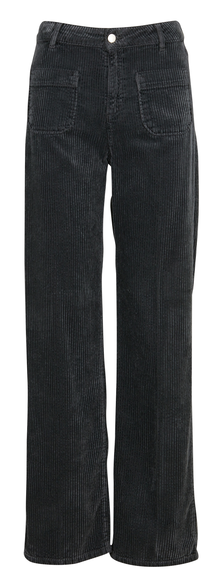 Ribbroek met wijd uitlopende pijpen ACQUAVERDE Grijs