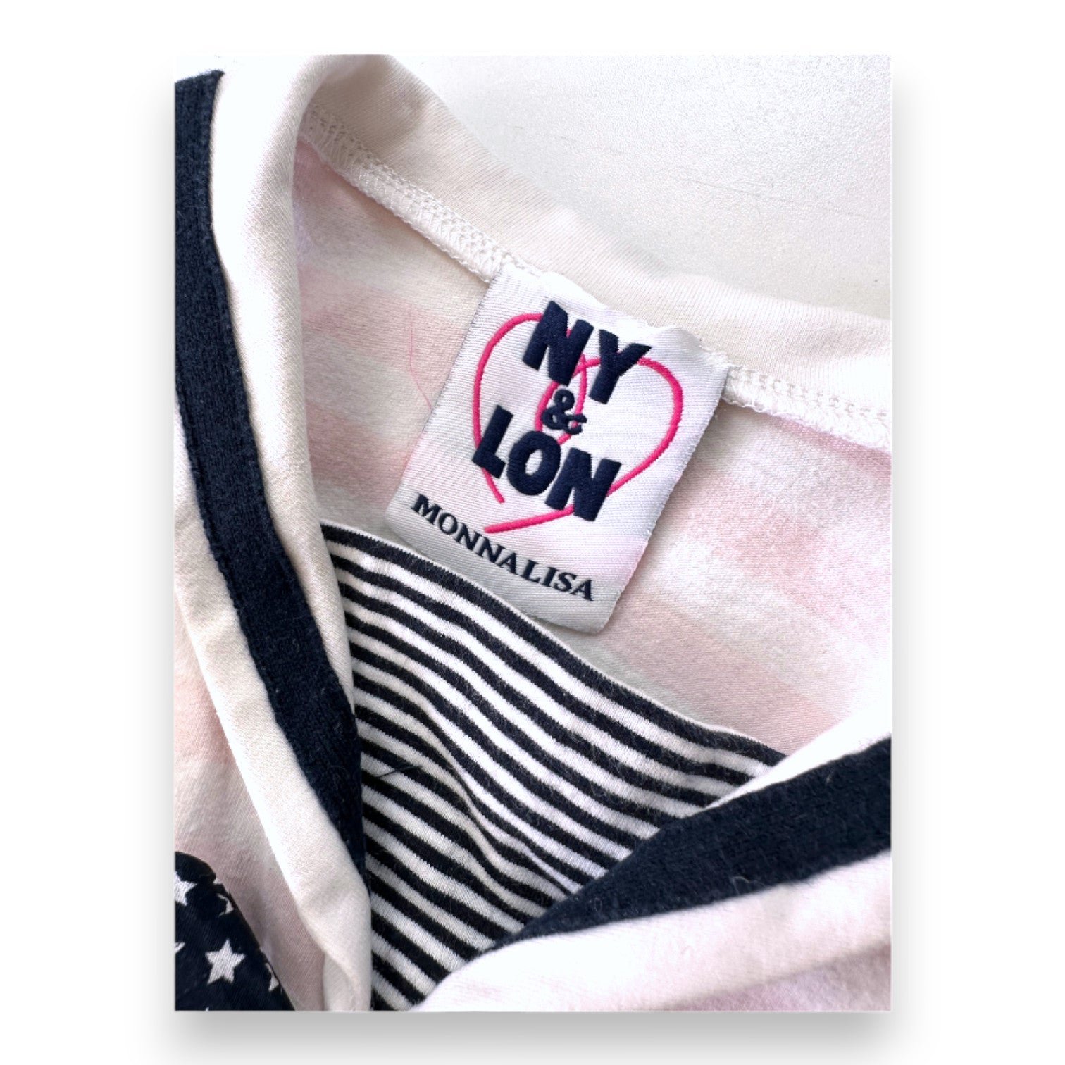 Pink baby romper - 9 months MONNALISA - Seconde main Pink