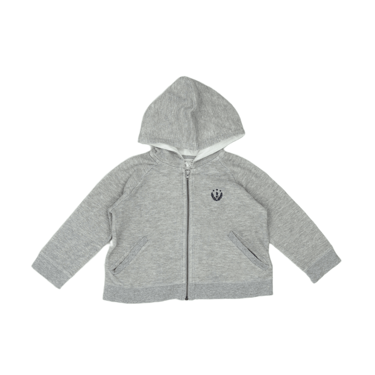 Gray baby sweatshirt - 24 months BONPOINT - Seconde Main Grey