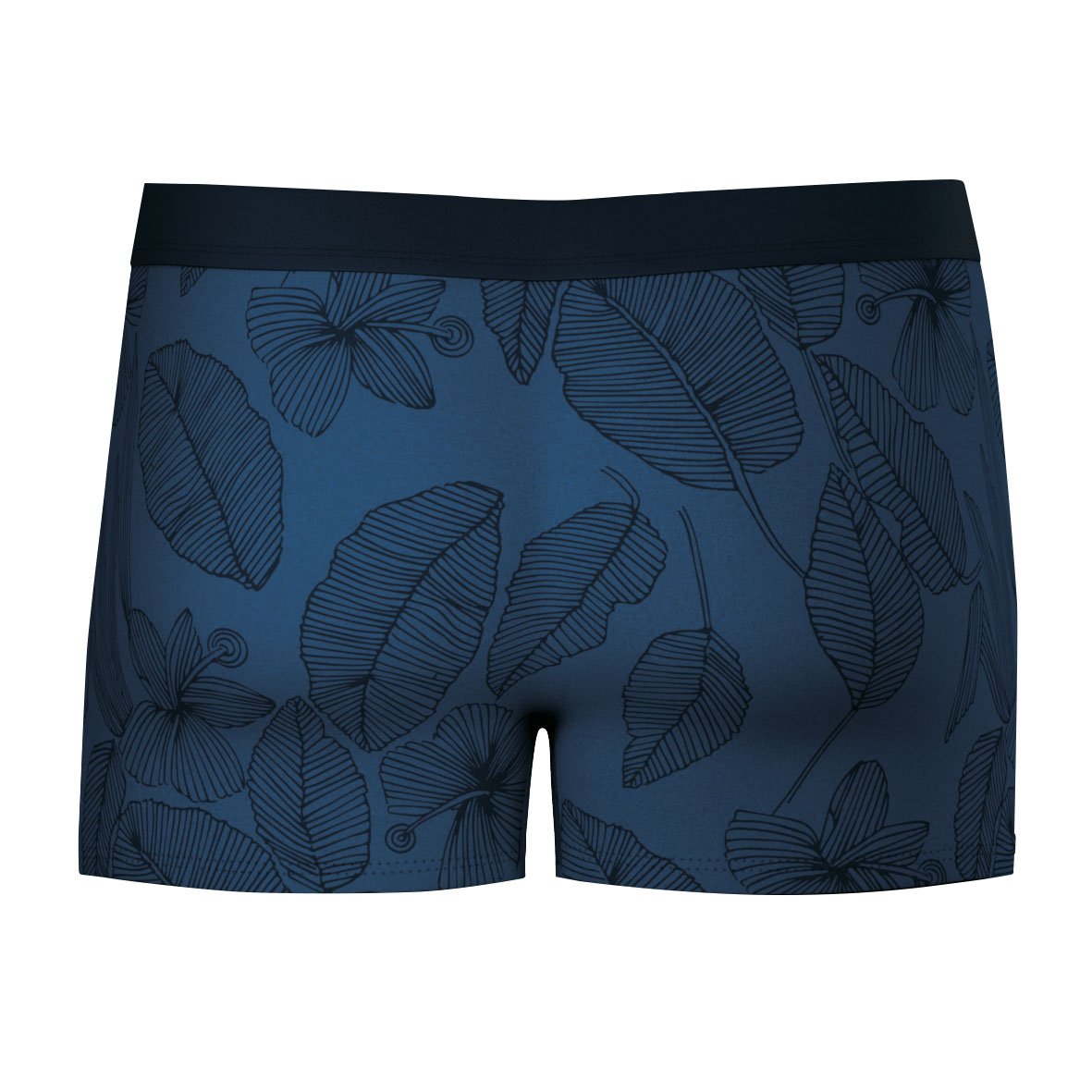Recycled fiber swimming boxers EMINENCE Blue