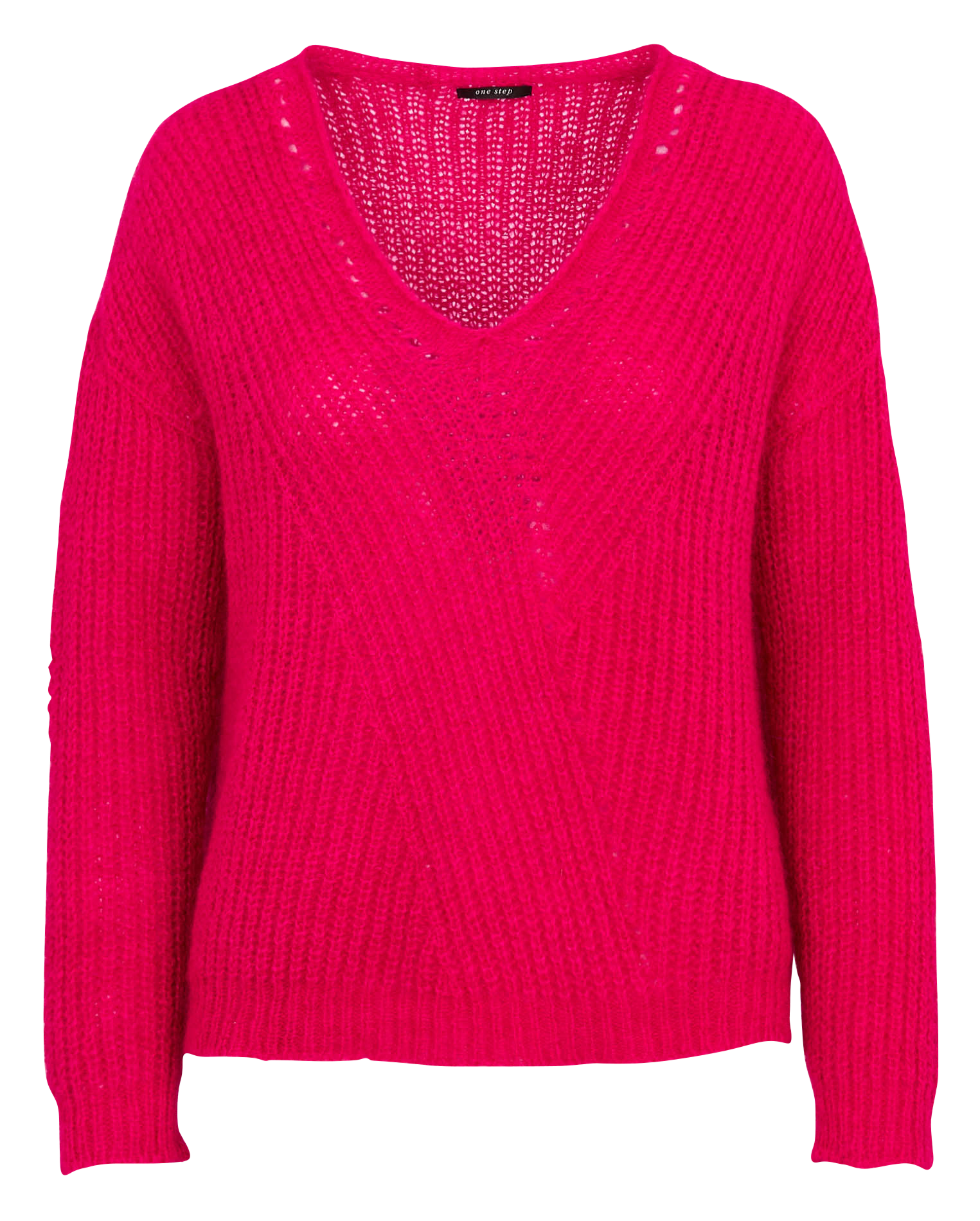 Pull oversize col V ONE STEP Rose