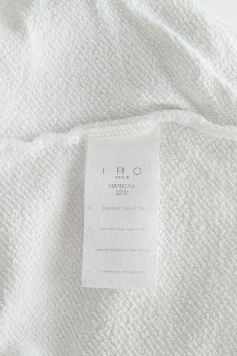 Cotton sports pants IRO - Seconde Main White