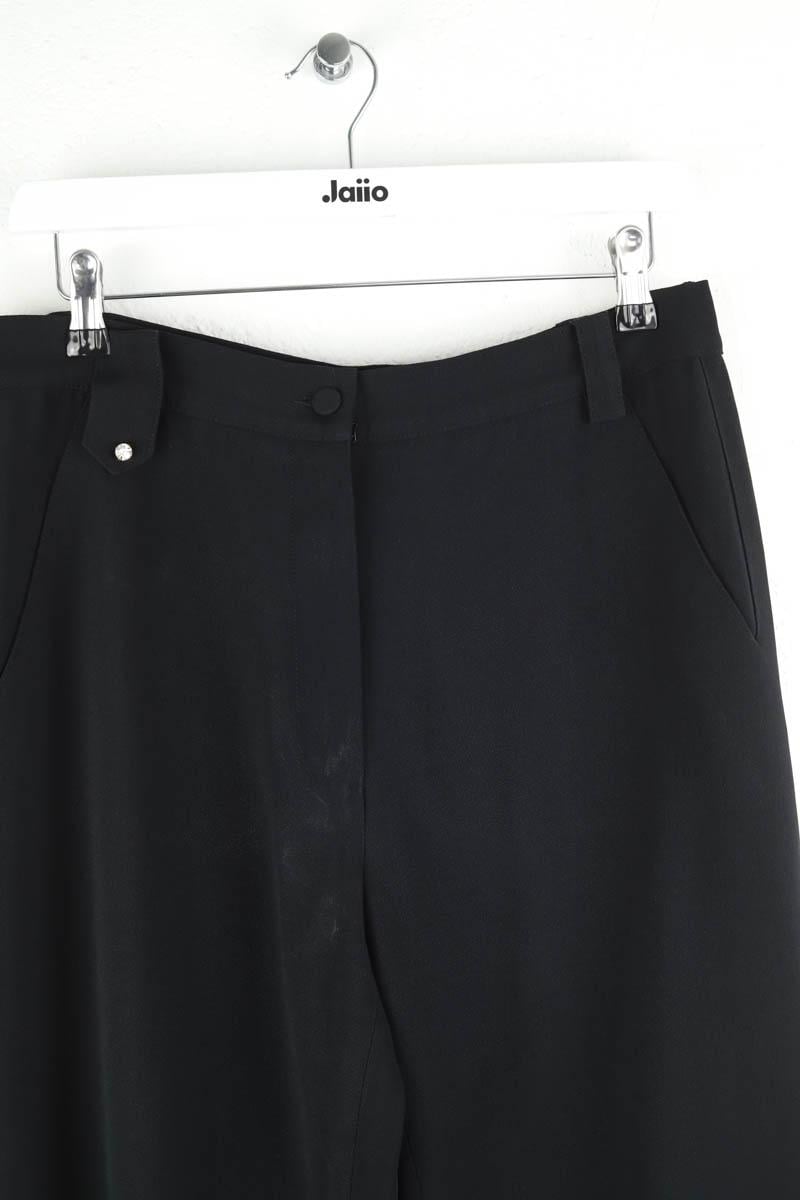 Black straight-leg  pants SONIA RYKIEL - Seconde Main Black