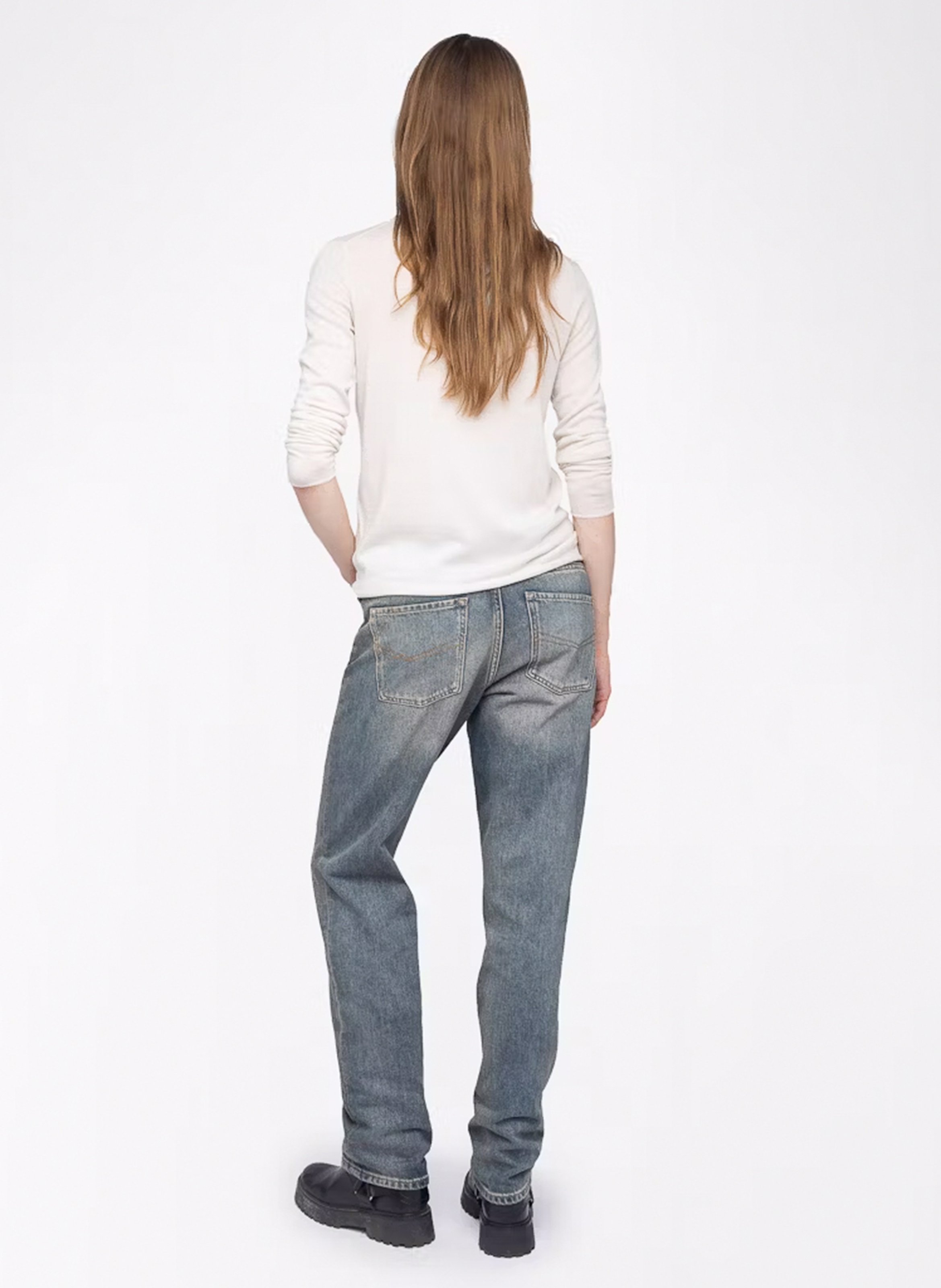 Straight-cut wool sweater ZADIG&VOLTAIRE White
