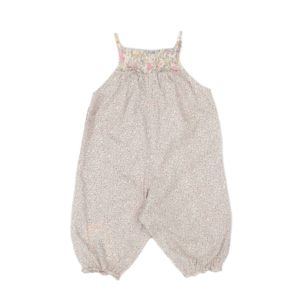 Pink Baby Dungarees - 12 months BONPOINT - Seconde Main Pink