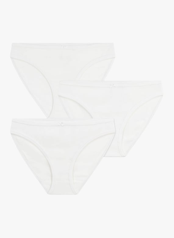 Lot de culottes en coton Multicolore Petit bateau Femme