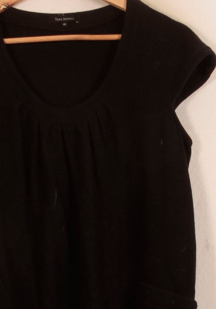 Midi dress TARA JARMON - Seconde Main Black