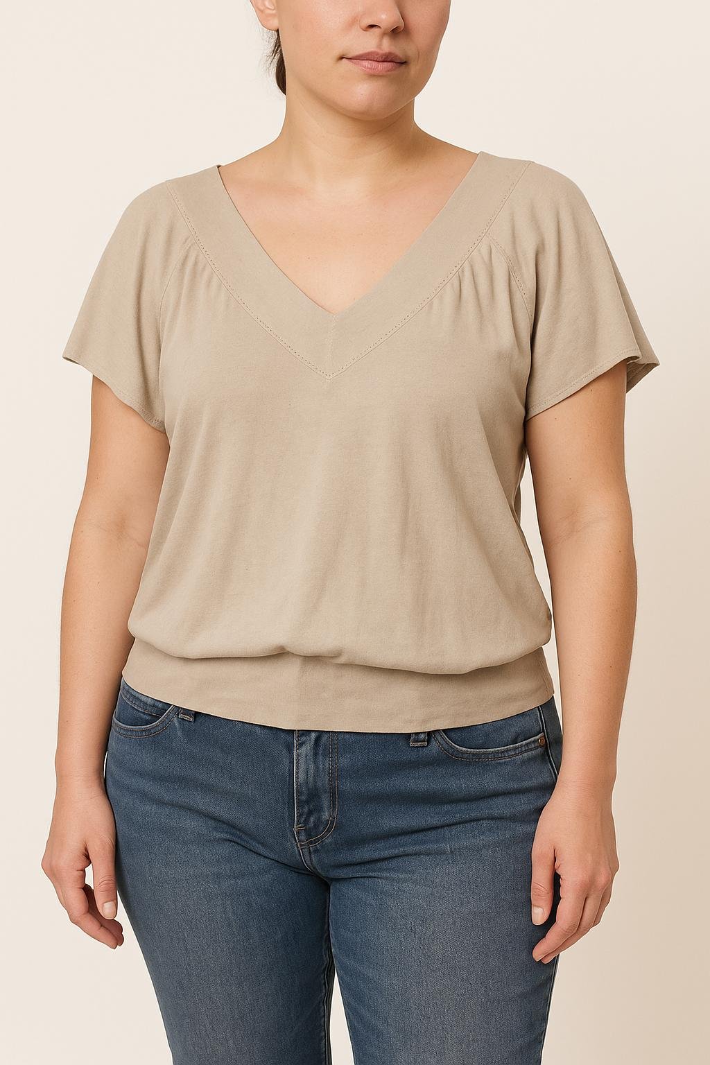 Top & tank top COMPTOIR DES COTONNIERS - Seconde main Beige