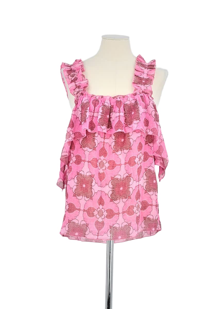 Azawood sleeveless top ANTIK BATIK - Seconde Main Pink