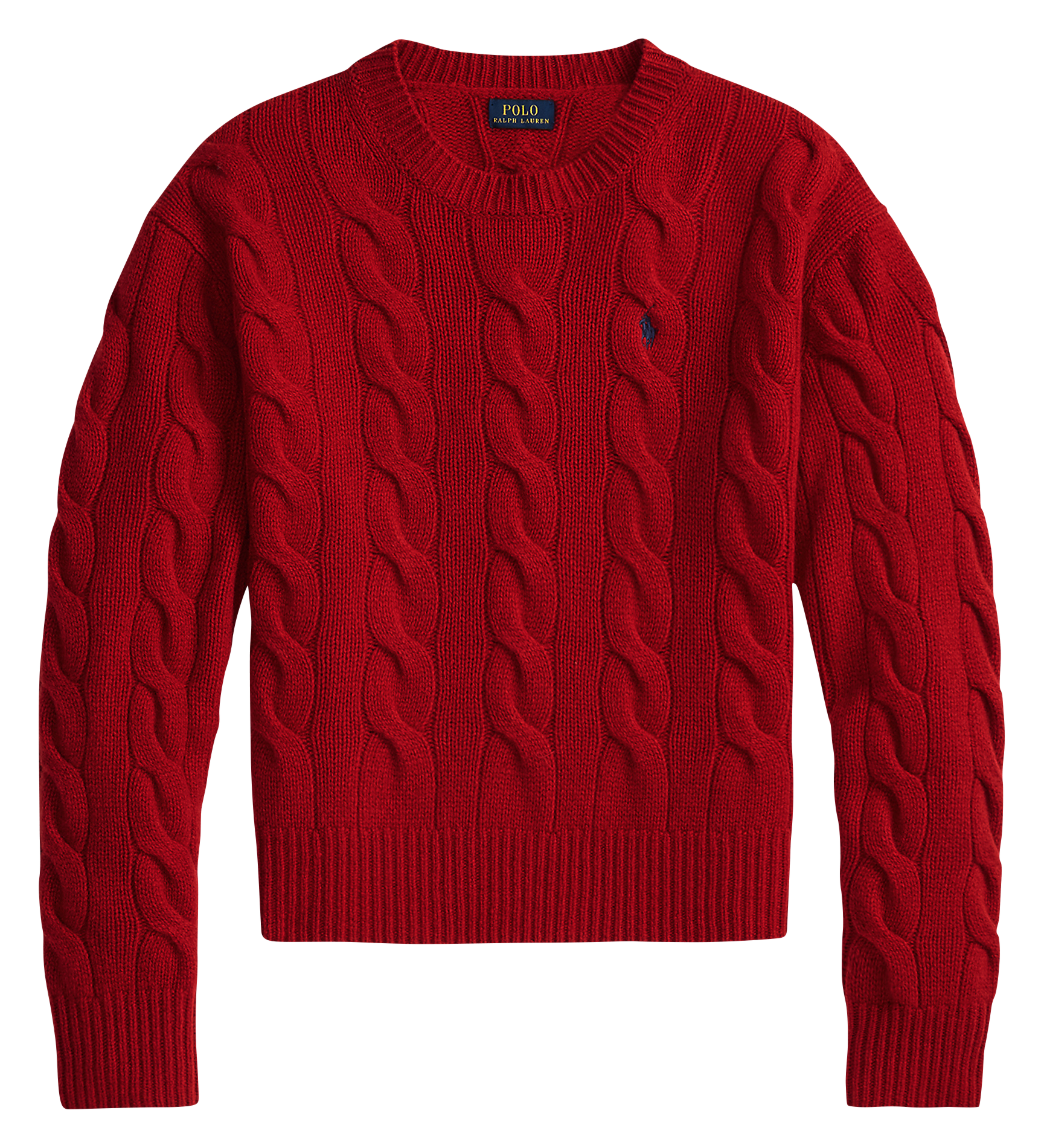 Alpaca wool sweater POLO RALPH LAUREN Red