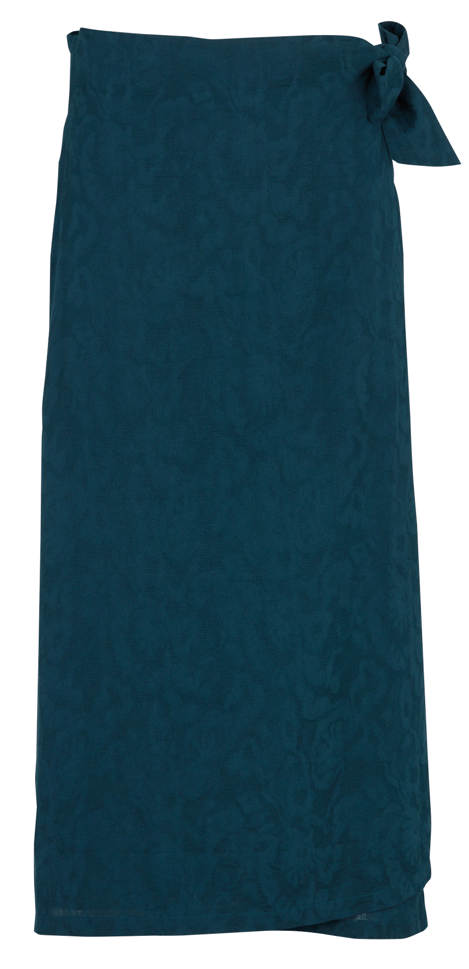 Jupe midi droite en coton NICE THINGS Bleu