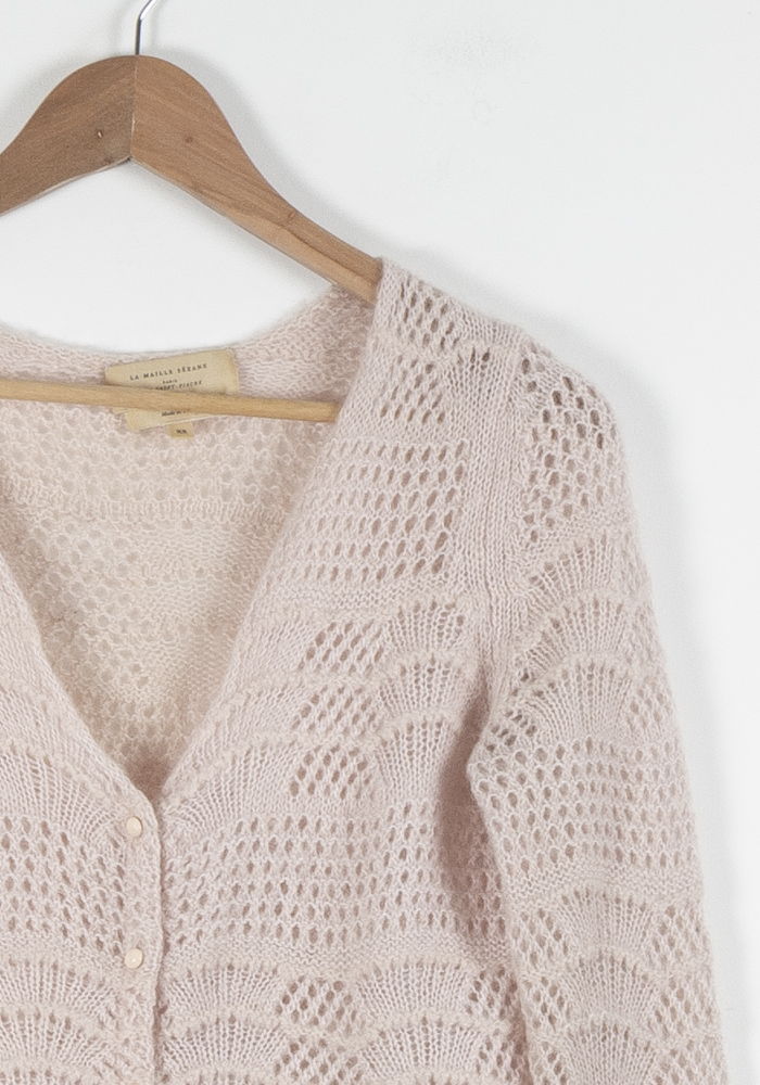 Cardigan SEZANE - Seconde main Pink