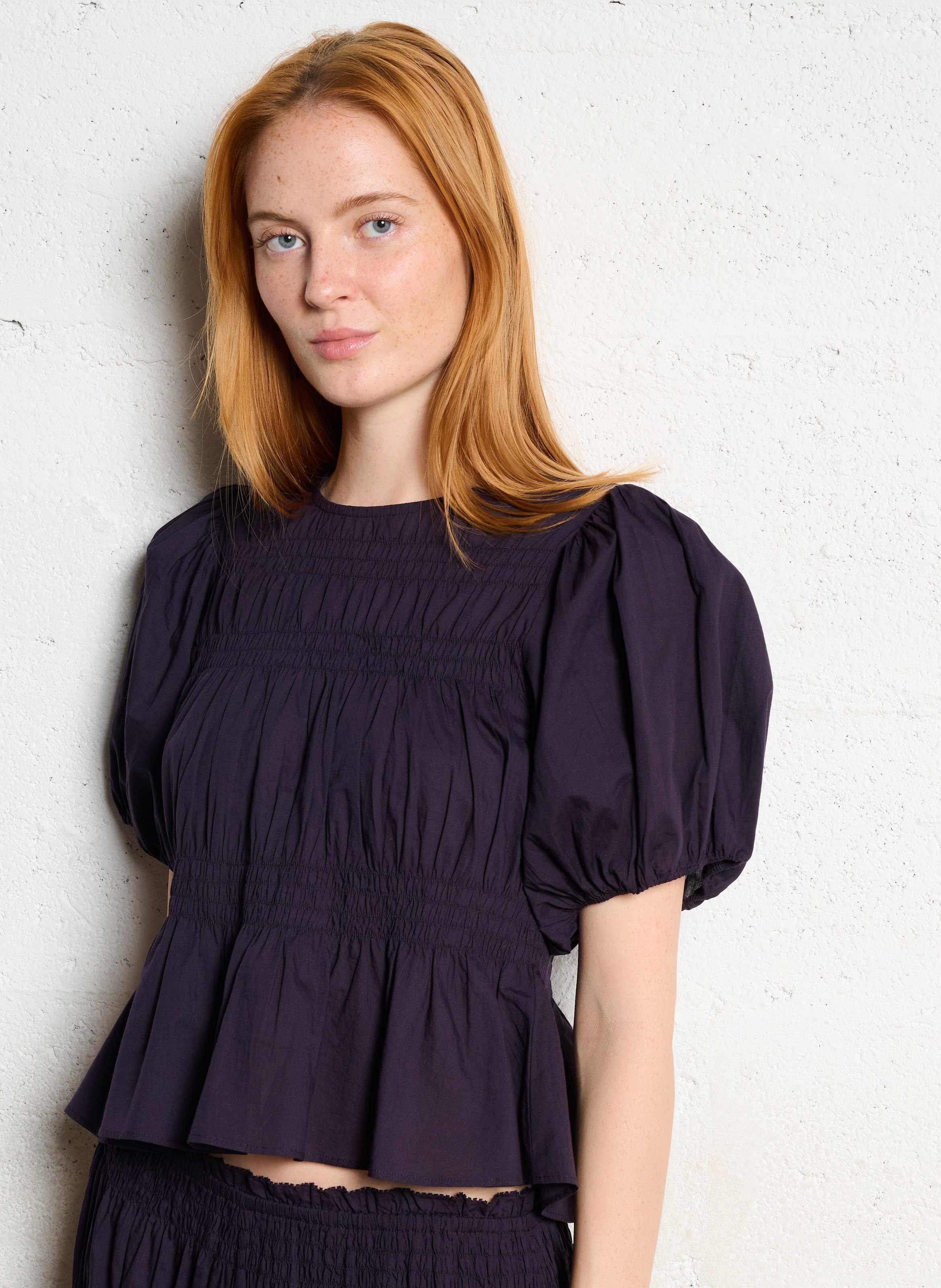 Aimee - Gestreiftes Oberteil ANTIK BATIK Blau